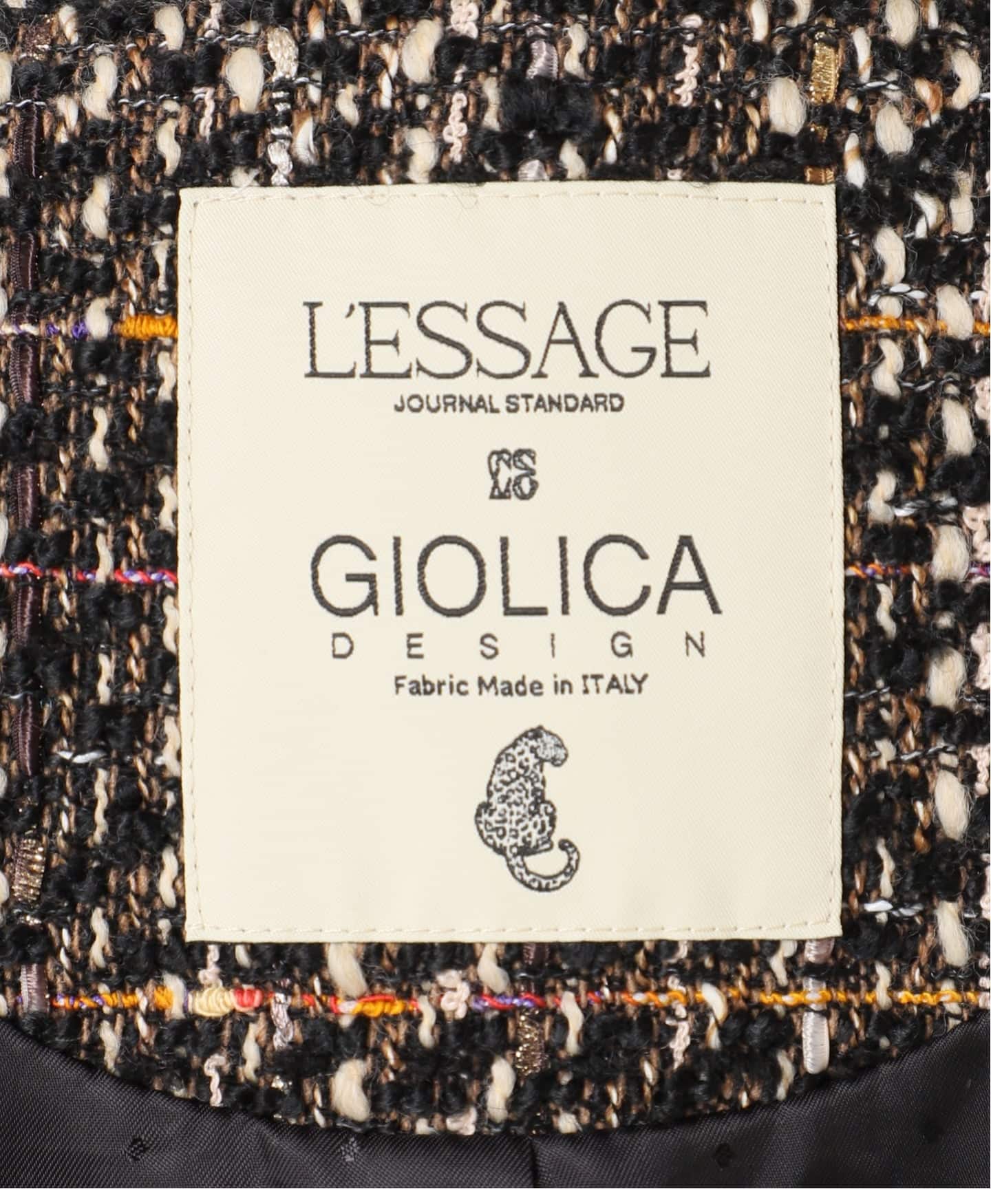 journal standard L'essage GIOLICA ツイードジャ JOURNAL STANDARD L'ESSAGE｜【SP】GIOLICAツイードワイド