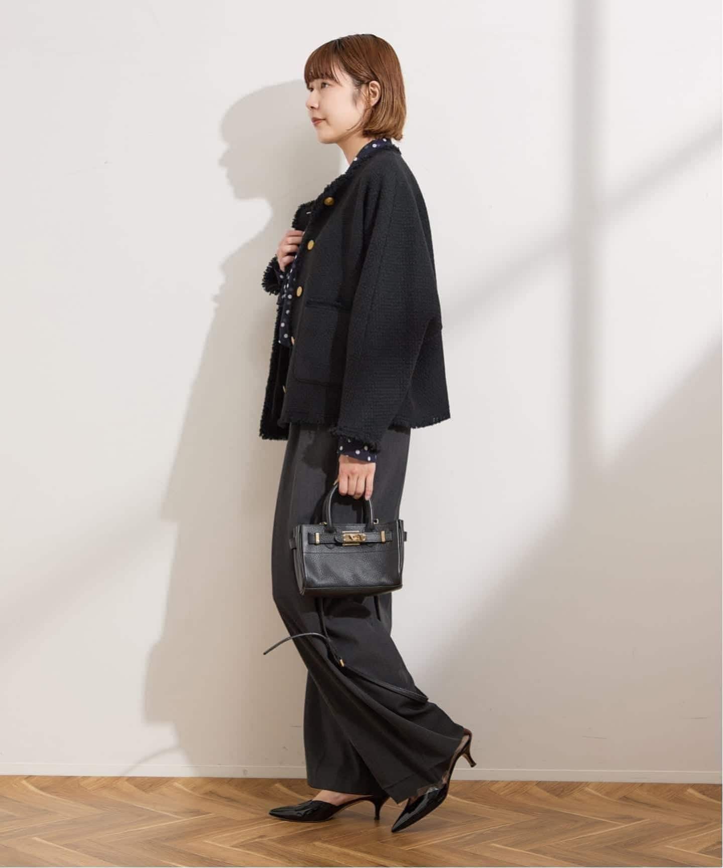 追加4》【SP】GIOLICATWEED ドルマンジャケット（ノーカラージャケット