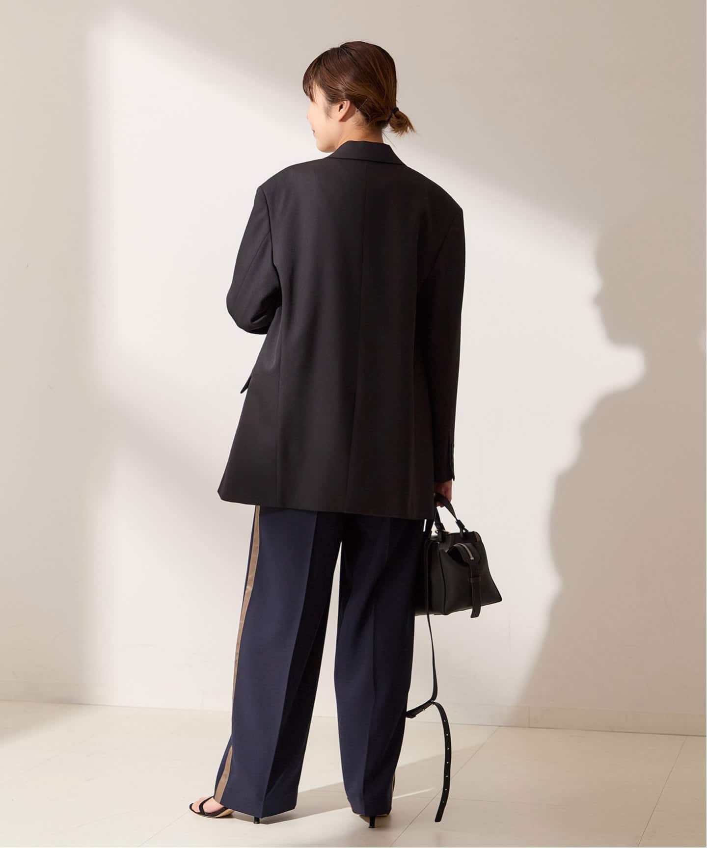 Doeskinオーバーサイズジャケット（テーラードジャケット