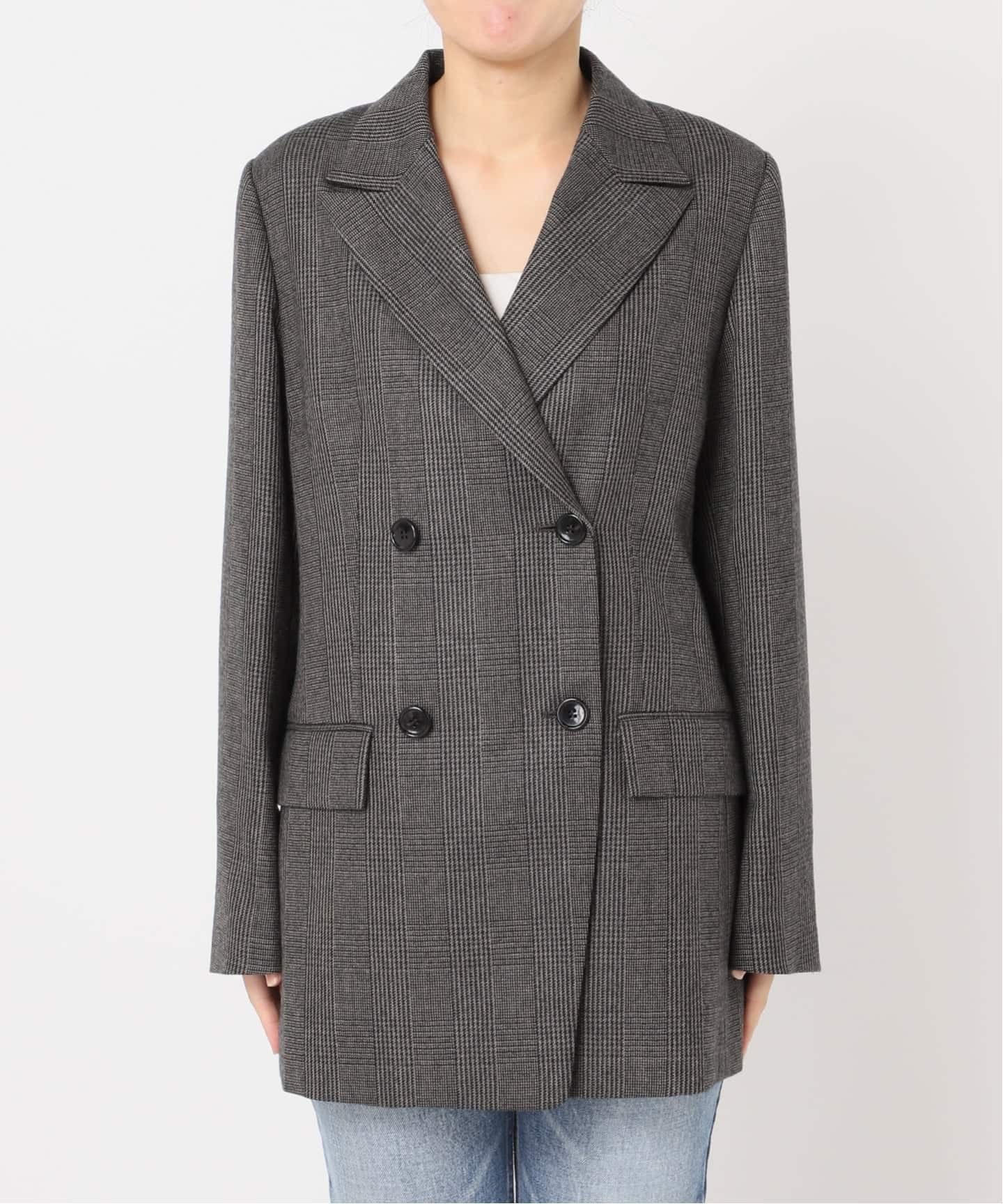 JOURNAL STANDARD L'ESSAGE チェックツィードジャケット journal standard L'essage（ジャーナルスタンダードレサージュ