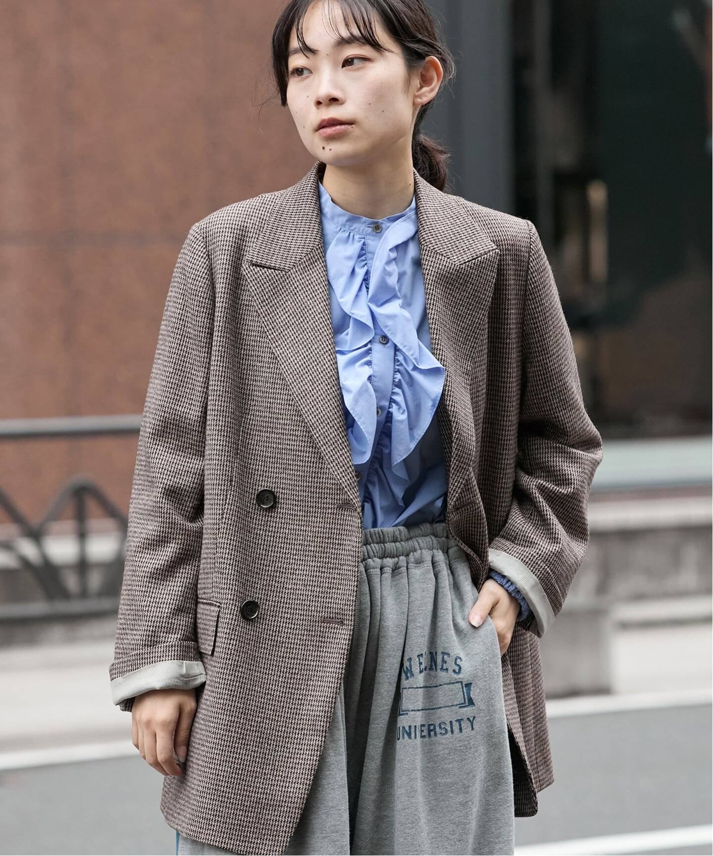 ガンクラブチェックジャケット（テーラードジャケット