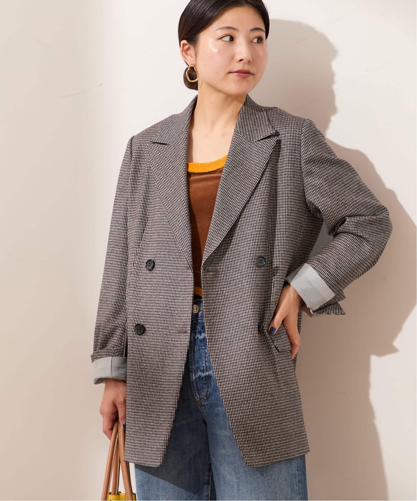 ガンクラブチェックジャケット（テーラードジャケット