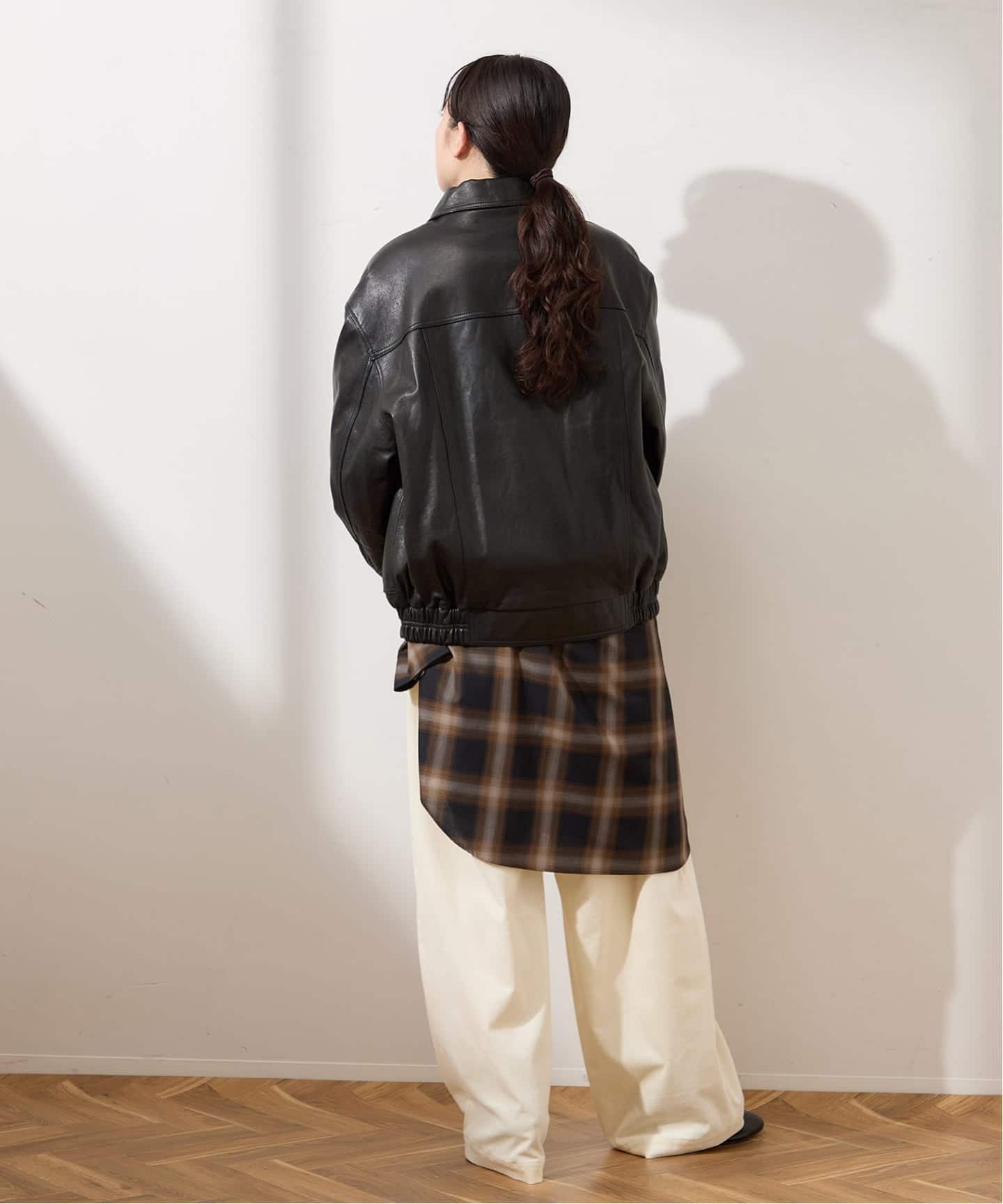 DUNST/ダンスト】 UNISEX OVERSIZED VINTAGE LEATHER B（レザー