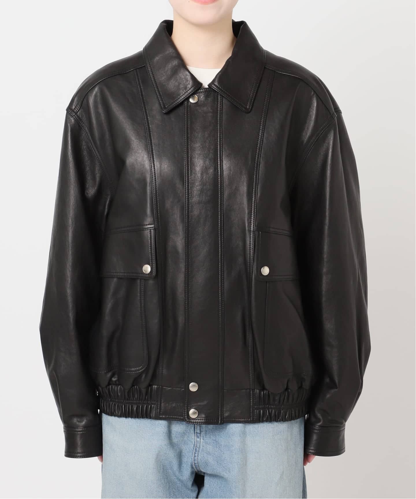 DUNST/ダンスト】 UNISEX OVERSIZED VINTAGE LEATHER B（レザー