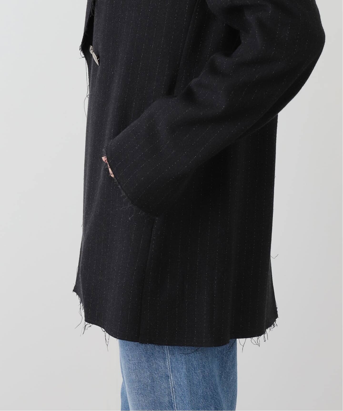 Uhr/ウーア】Wool / Silk Striped Jacket：ジャケット
