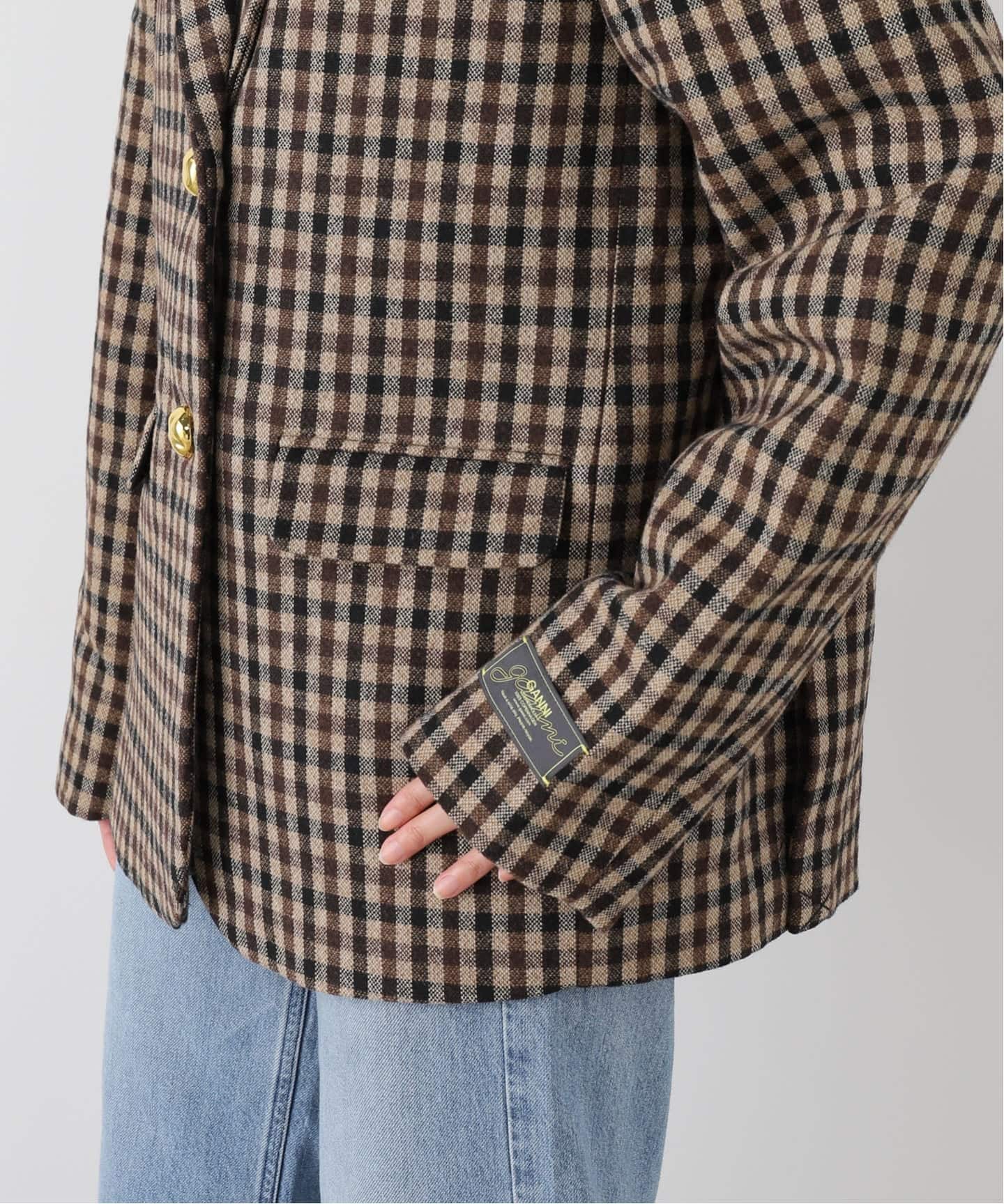ganni テーラードジャケット GANNI（ガニー）｜テーラードジャケット一覧 - WEAR