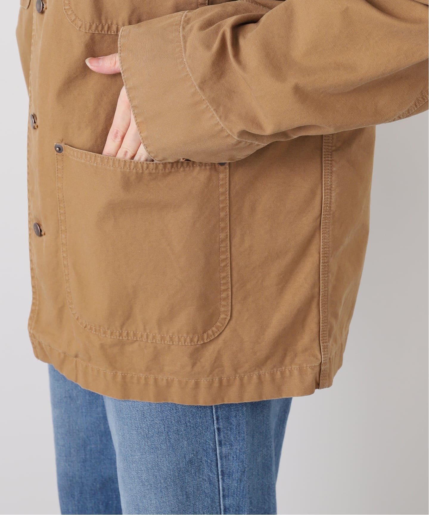 INSCRIRE /アンスクリア】Duck Work Jacket（カバーオール）｜JOURNAL