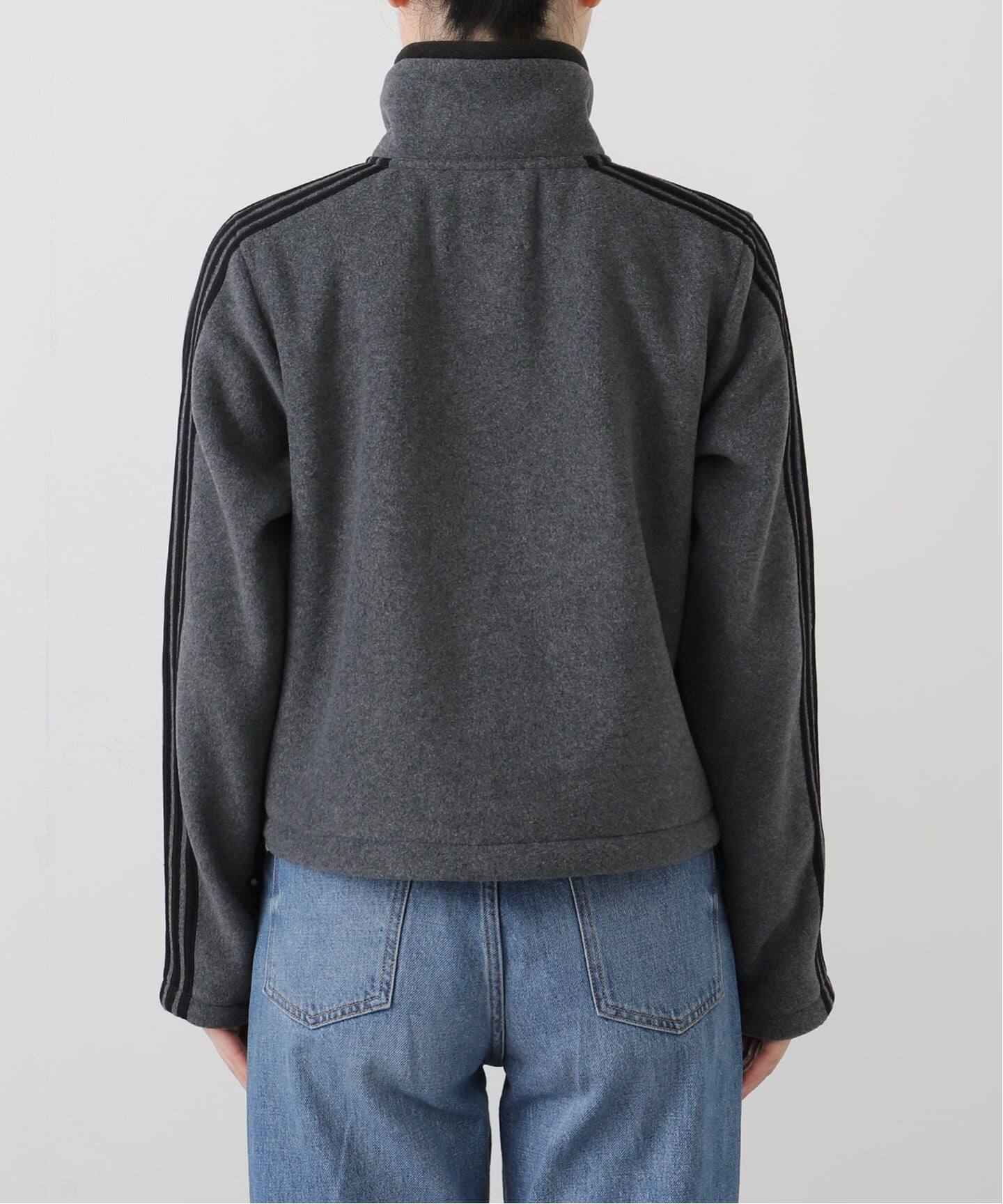 INSCRIRE /アンスクリア Fleece Tight Fit Track Jacket：ブルゾン