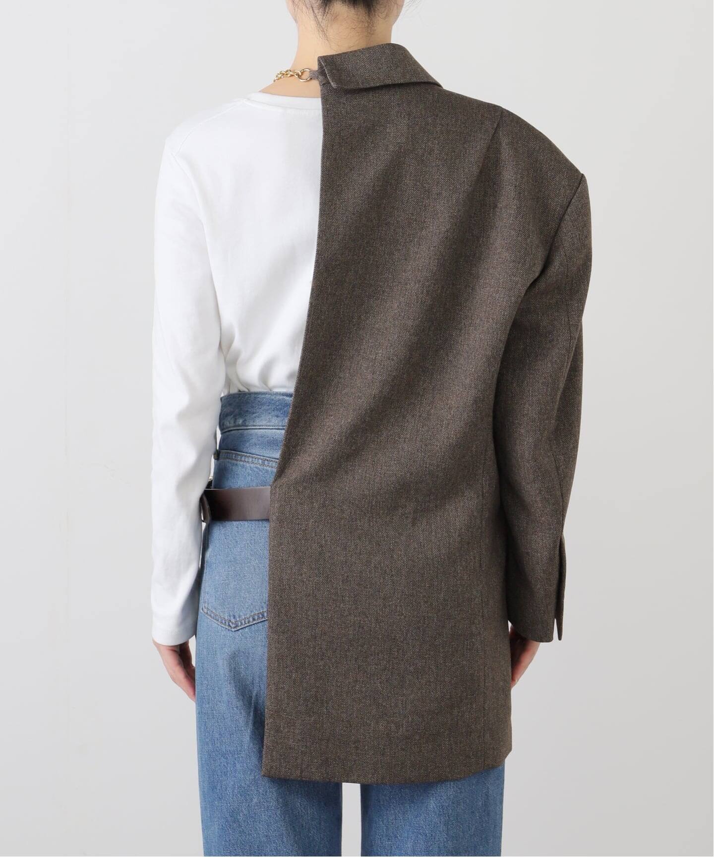 FUMIE TANAKA(フミエタナカ)】half jk：ジャケット（その他ジャケット