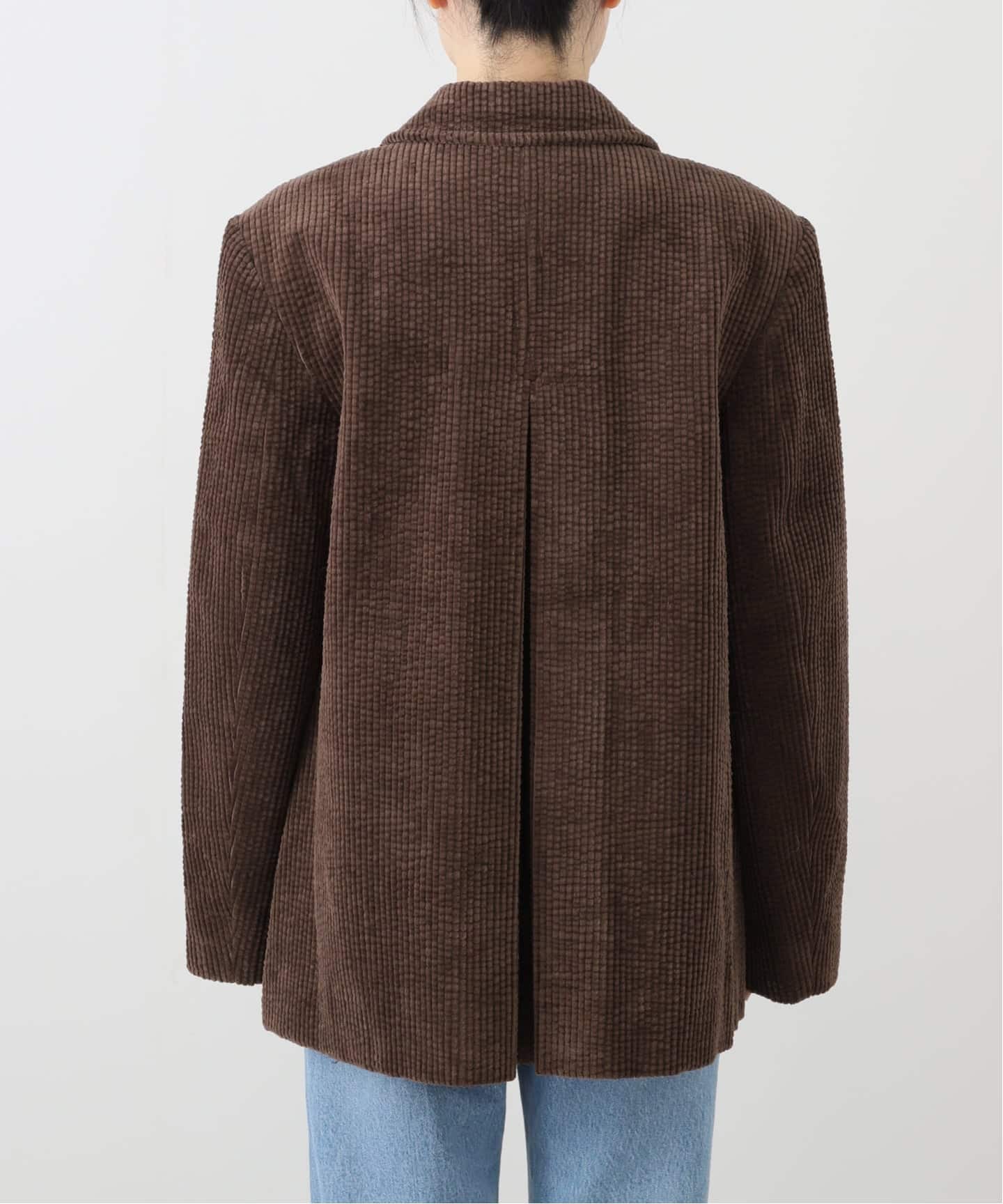 GANNI/ガニー】Seersucker Corduroy Blazer：ジャケット（テーラード