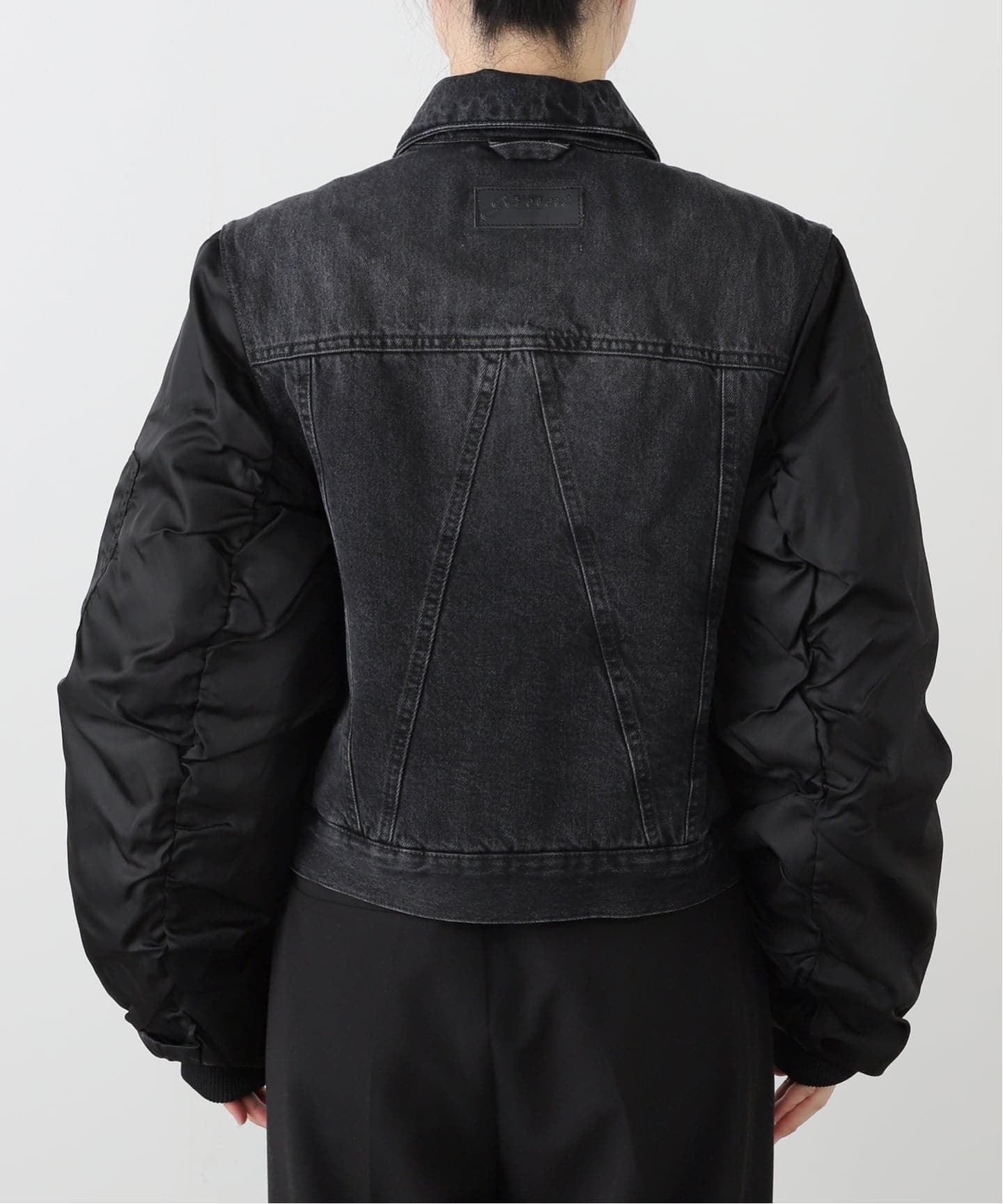 GANNI/ガニー】 Rigid Denim Mix Jacket（デニムジャケット）｜JOURNAL