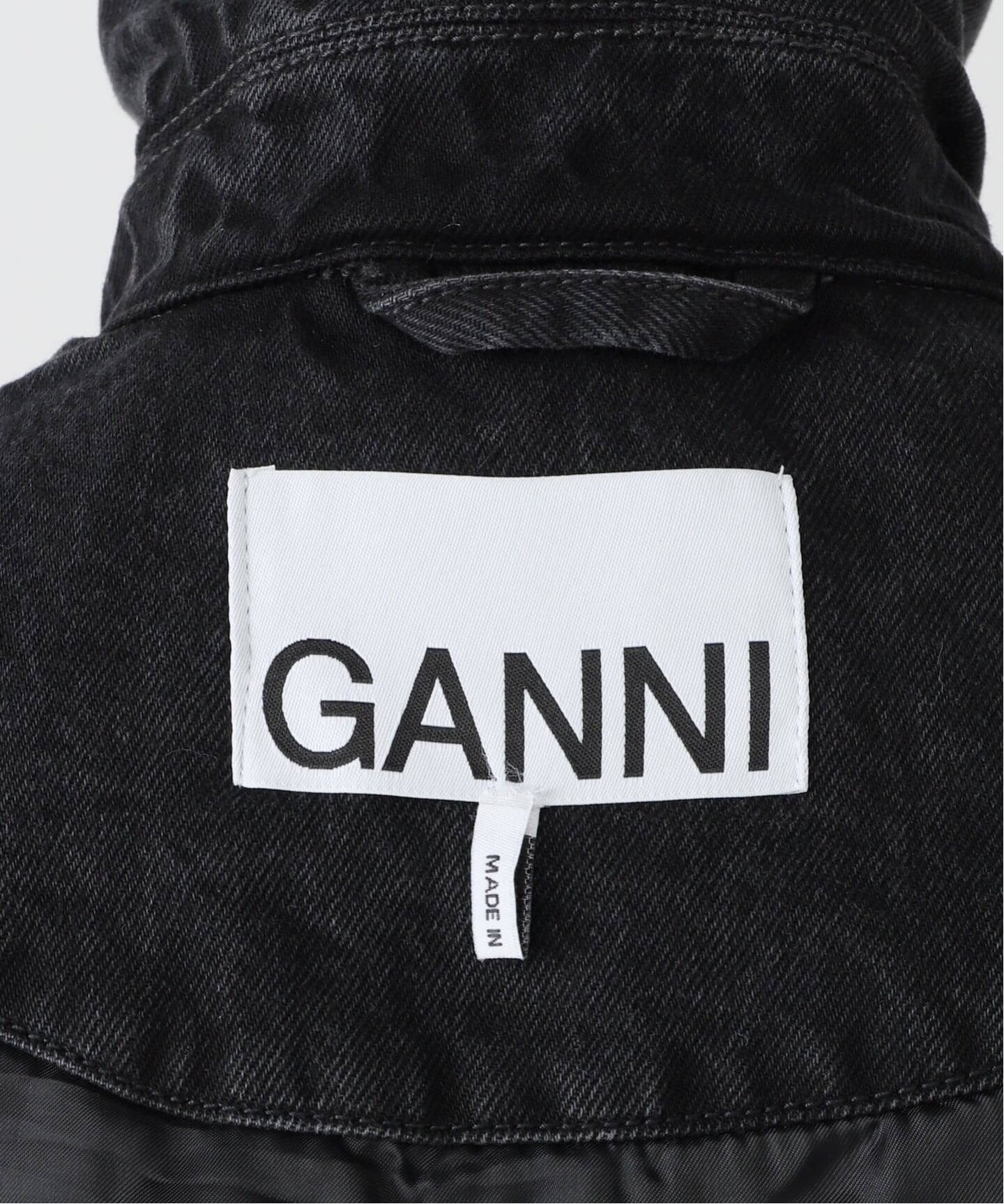 GANNI/ガニー】 Rigid Denim Mix Jacket（デニムジャケット）｜JOURNAL