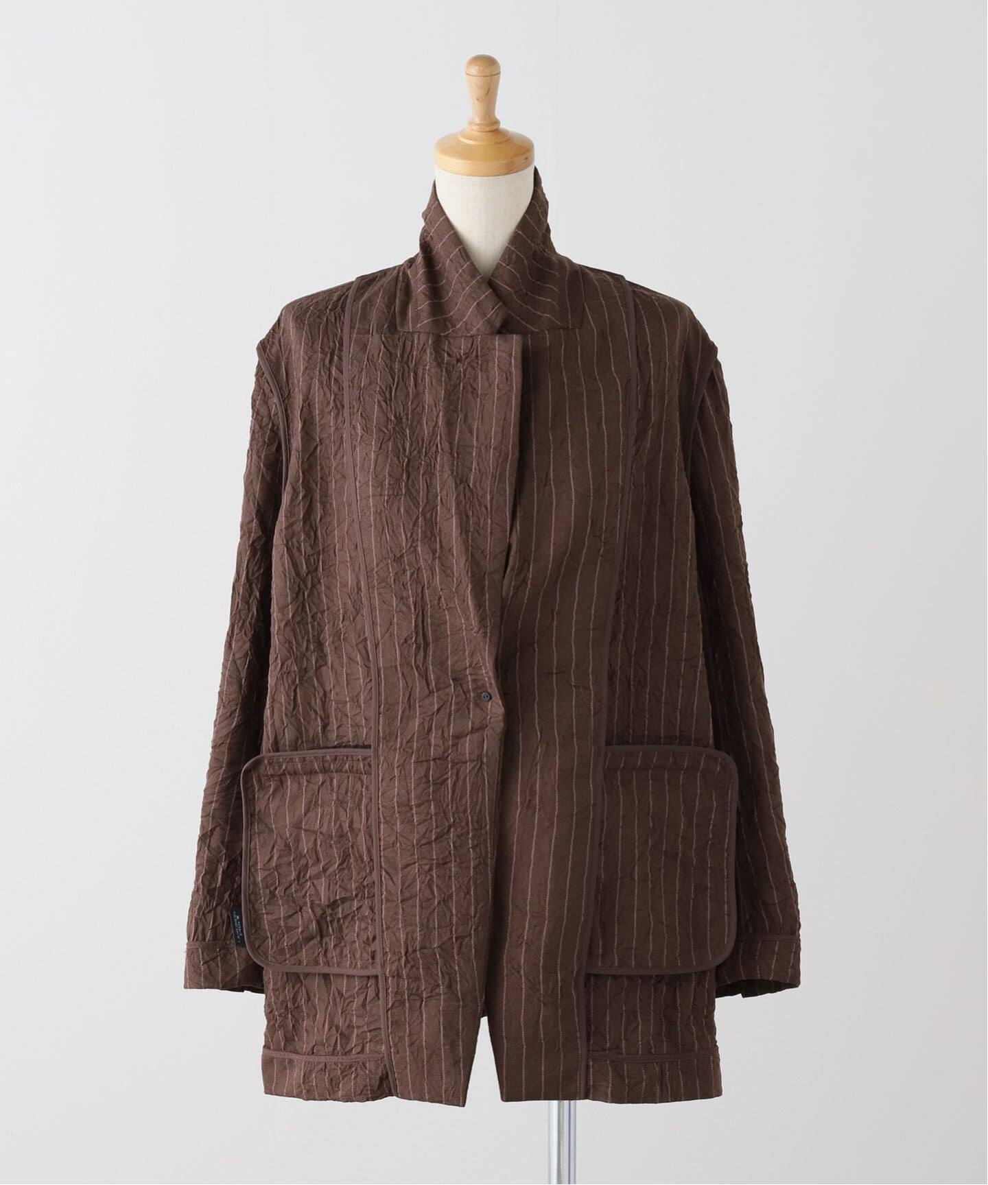 シュリンクストライプジャケット（テーラードジャケット）｜JOURNAL