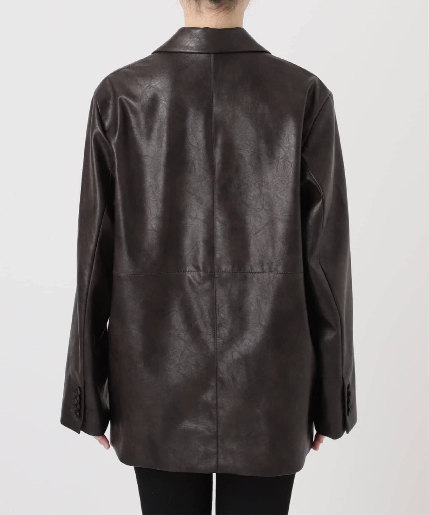 追加2》フェイクレザー/フェイクスエードジャケット（レザージャケット