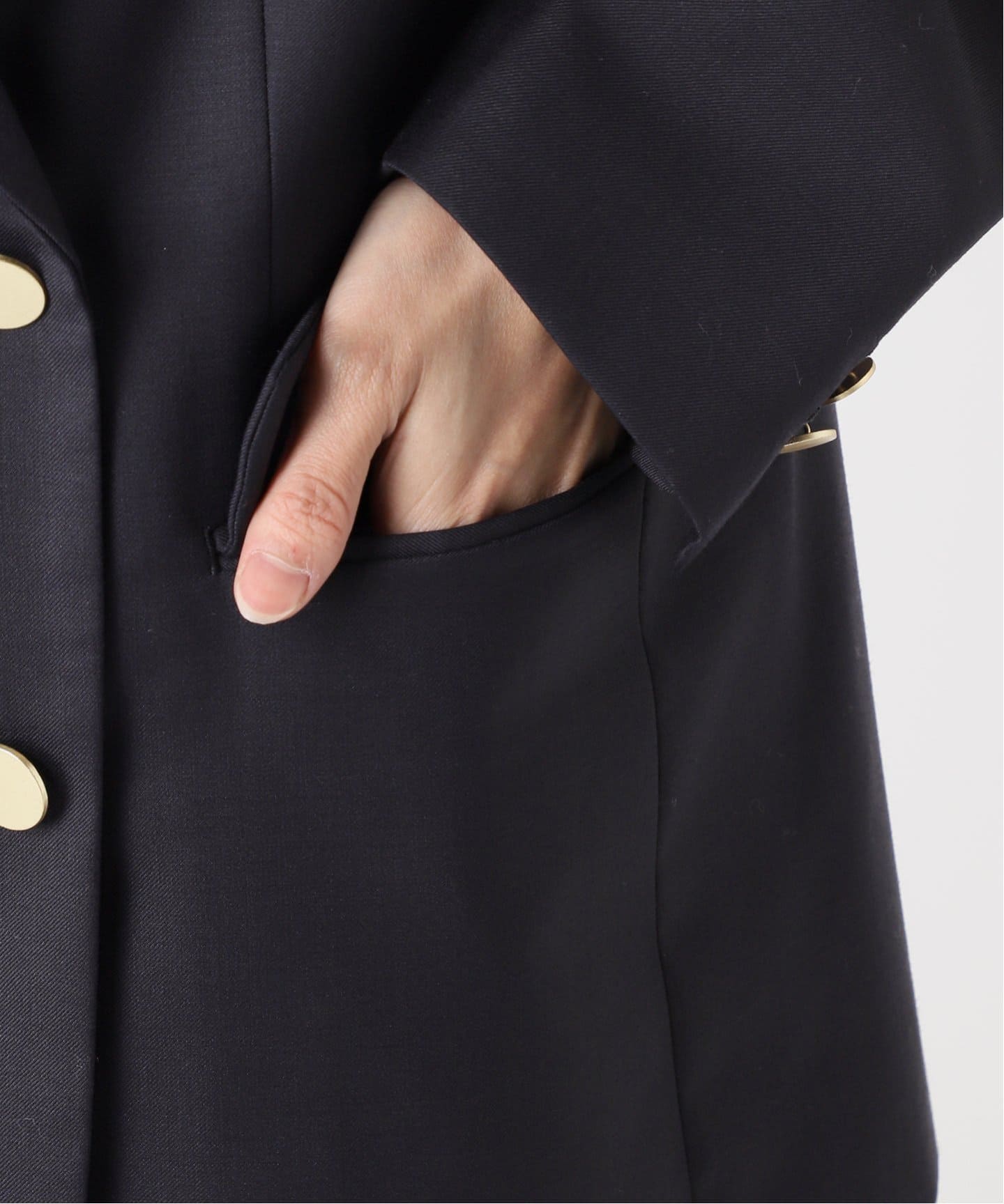 美品✨ジャーナルスタンダード 24ss 紺ブレ テーラードジャケット ダブル M 追加2》ダブルブレステッドジャケット（テーラードジャケット