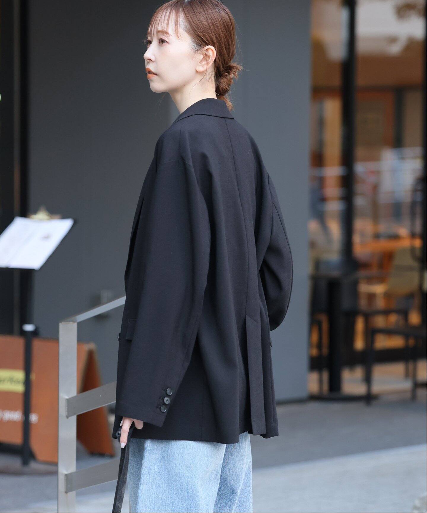 JOURNAL STANDARD アイアスストレッチハーフスリーブジャケット JOURNAL STANDARD - JOURNAL STANDARD アイアスストレッチハーフ