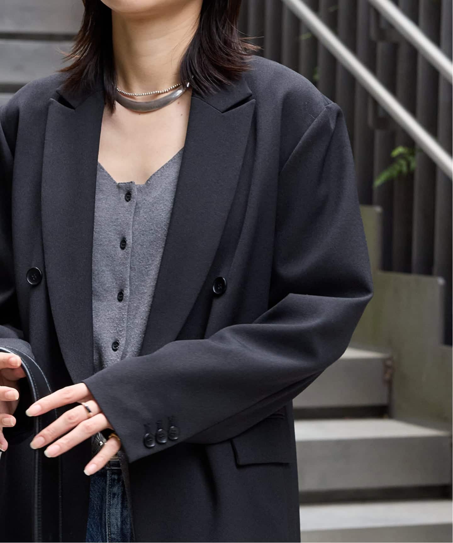 JOURNAL STANDARDウールライクストレッチジャケット JOURNAL STANDARD ジャケット テーラードジャケット 「追加
