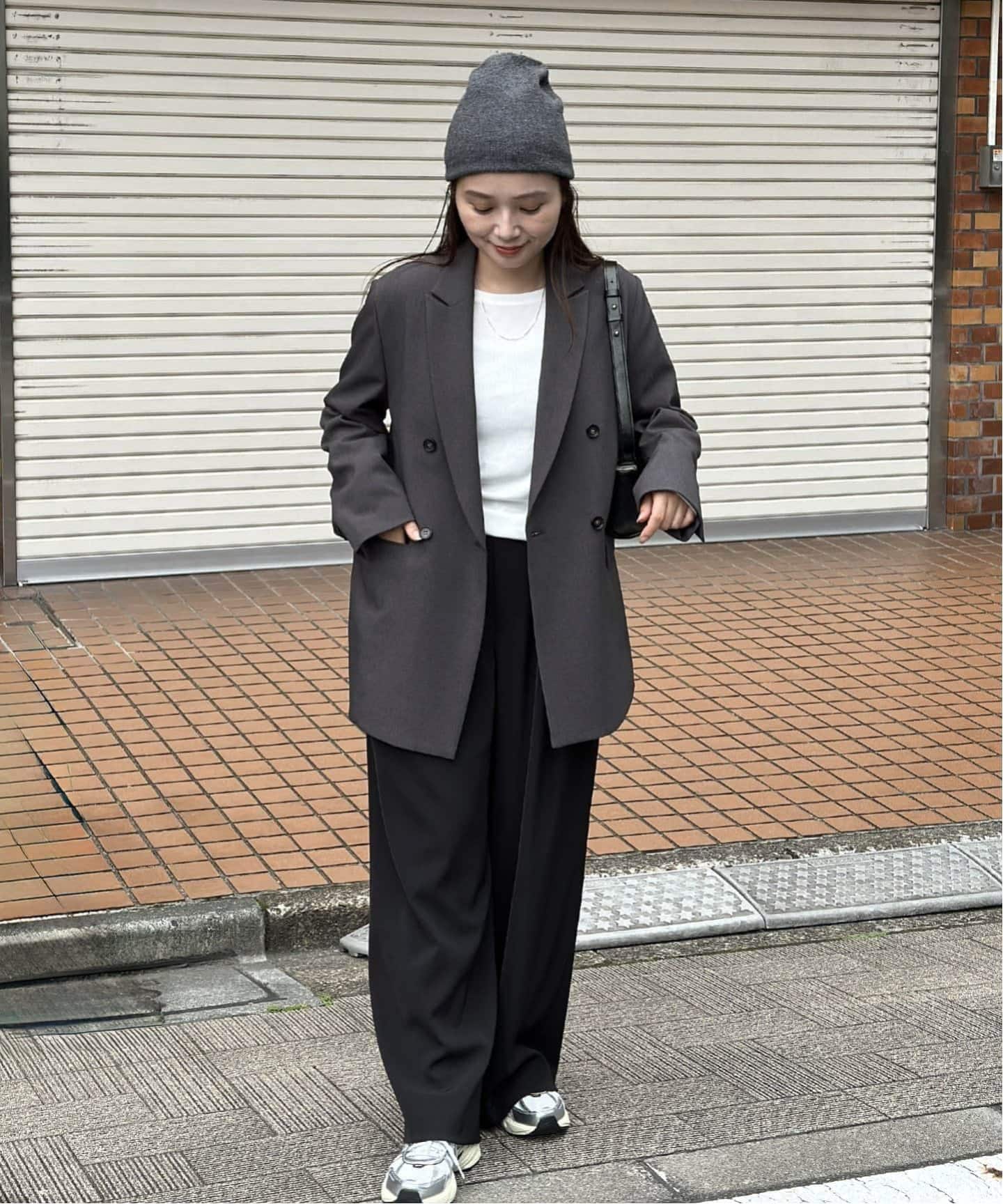 追加4》ウールライクストレッチジャケット（テーラードジャケット