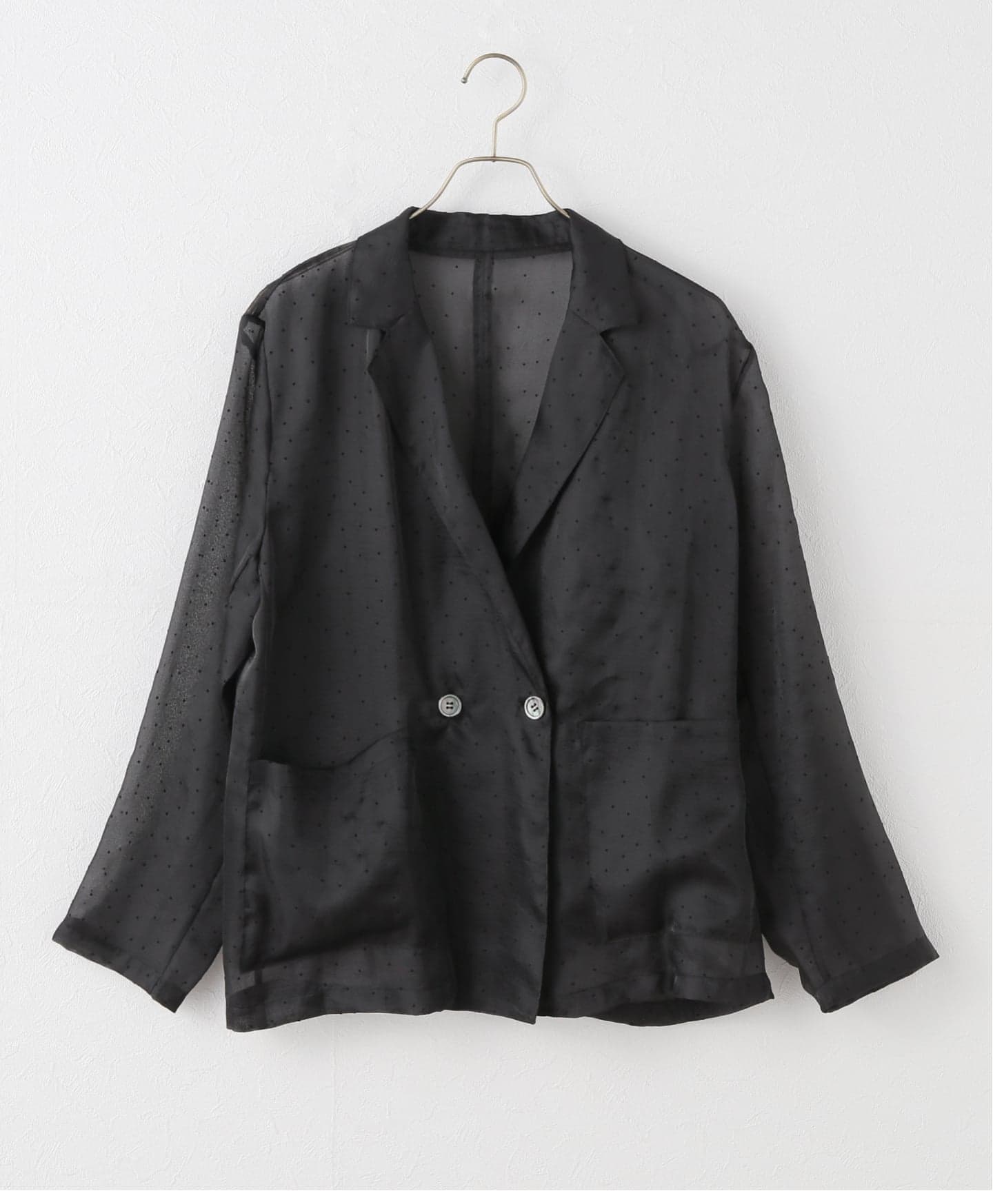 フロッキードットジャケット（テーラードジャケット）｜JOURNAL