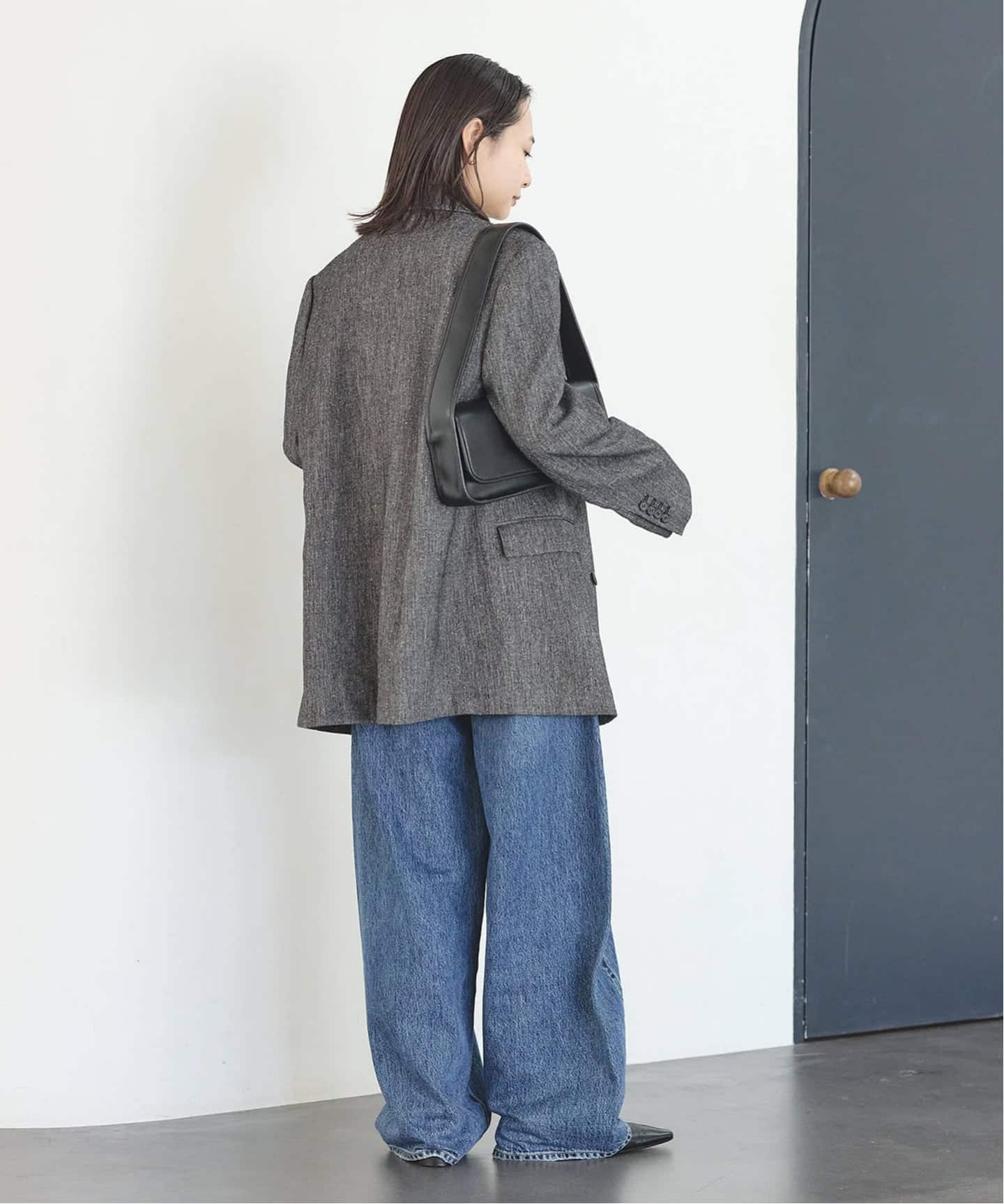 【美品Lサイズ】JOURNAL STANDARD セットアップ ツイード生地 2025FW 新作】ネップツイードジャケット（テーラードジャケット