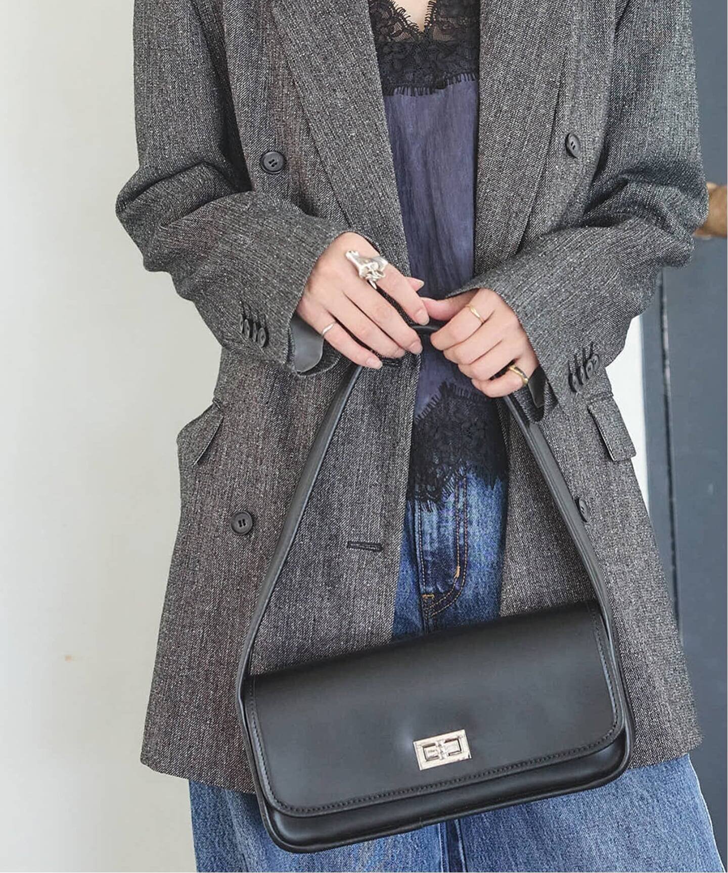 journalstandard ツイードジャケット　ブラック journalstandard ツイードジャケット ブラック JOURNAL STANDARD