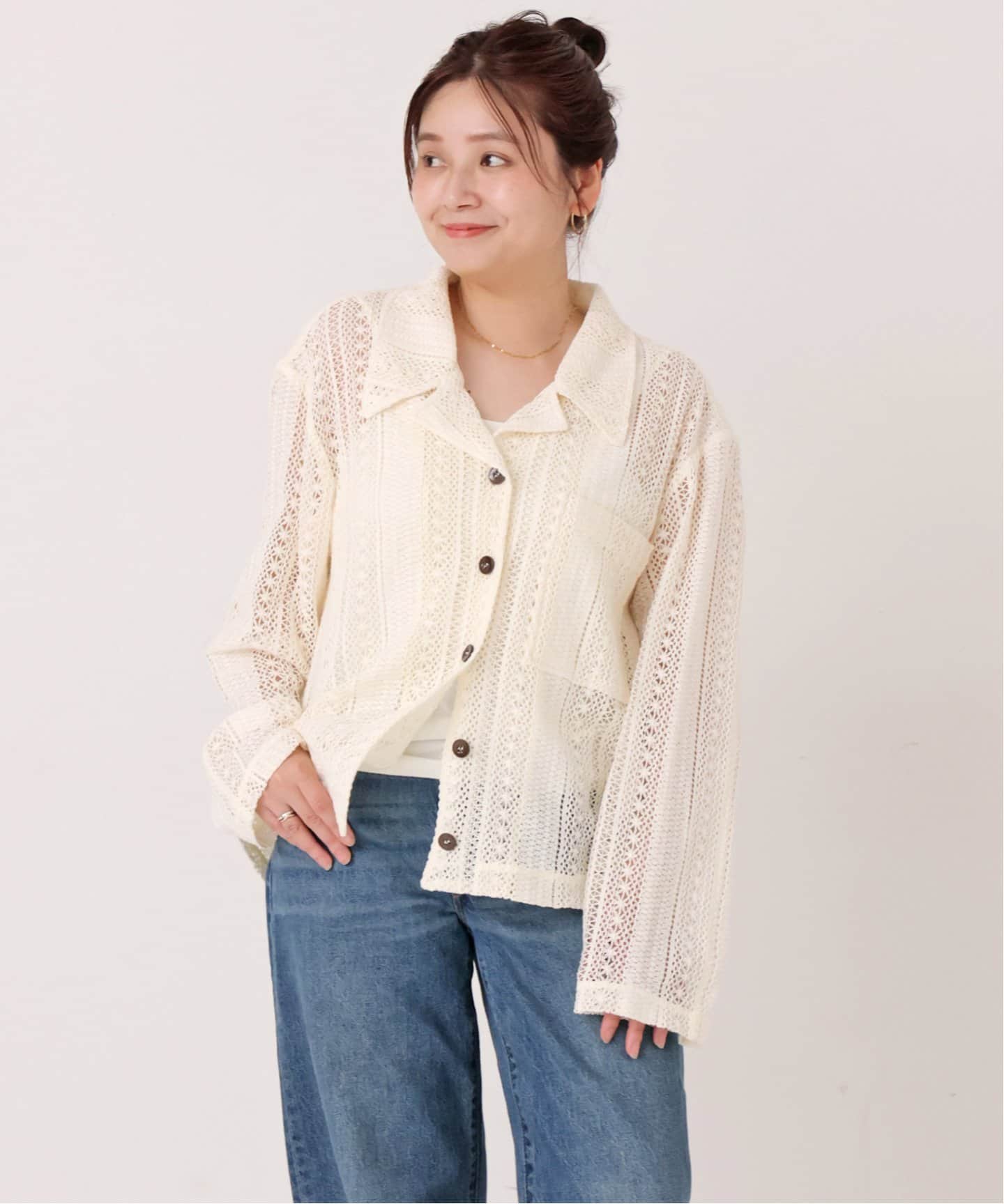 LOW CLASSIC/ロウ クラシック】 LACE JACKET（その他ジャケット