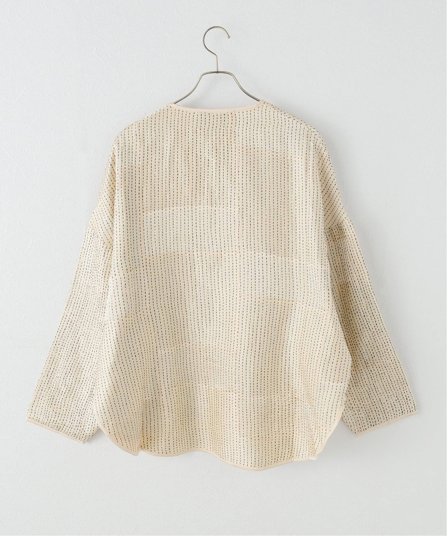Mii / ミイ】 KANTHA EMBROIDERED+PRINTED LINING JA（その他
