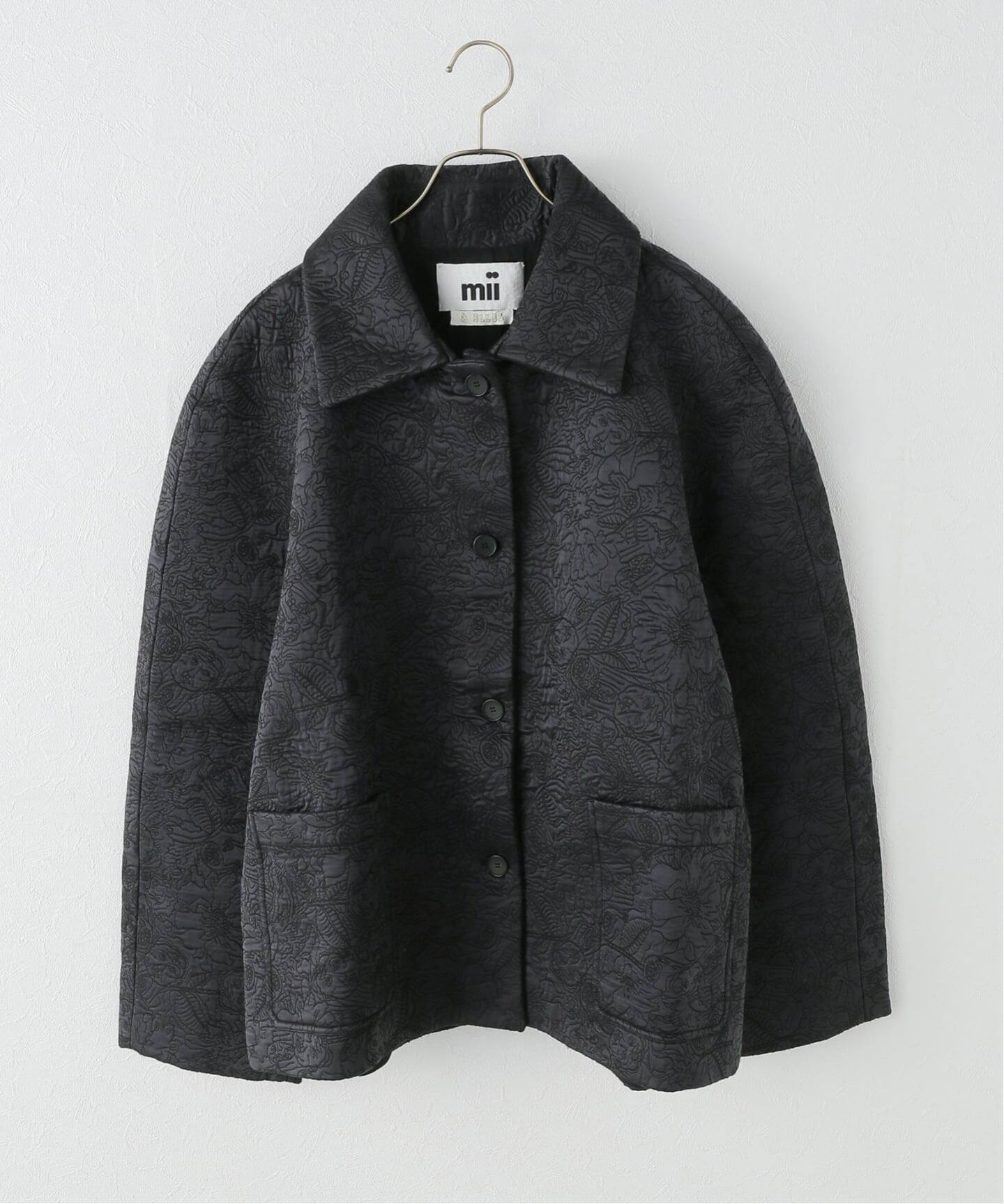 ジャケット・ブルゾン mii Mii / ミイ】ALL OVER MACHINE EMBROIDERED JACKET（その他ブルゾン