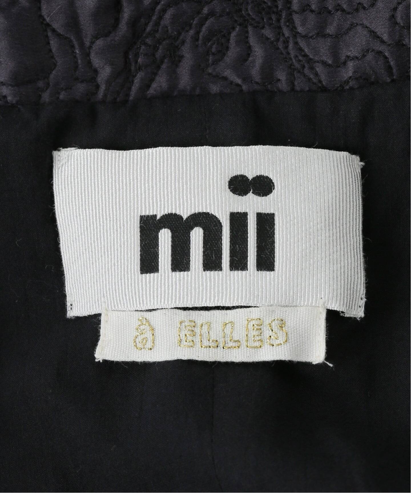 ジャケット・ブルゾン mii Mii / ミイ】ALL OVER MACHINE EMBROIDERED JACKET（その他ブルゾン