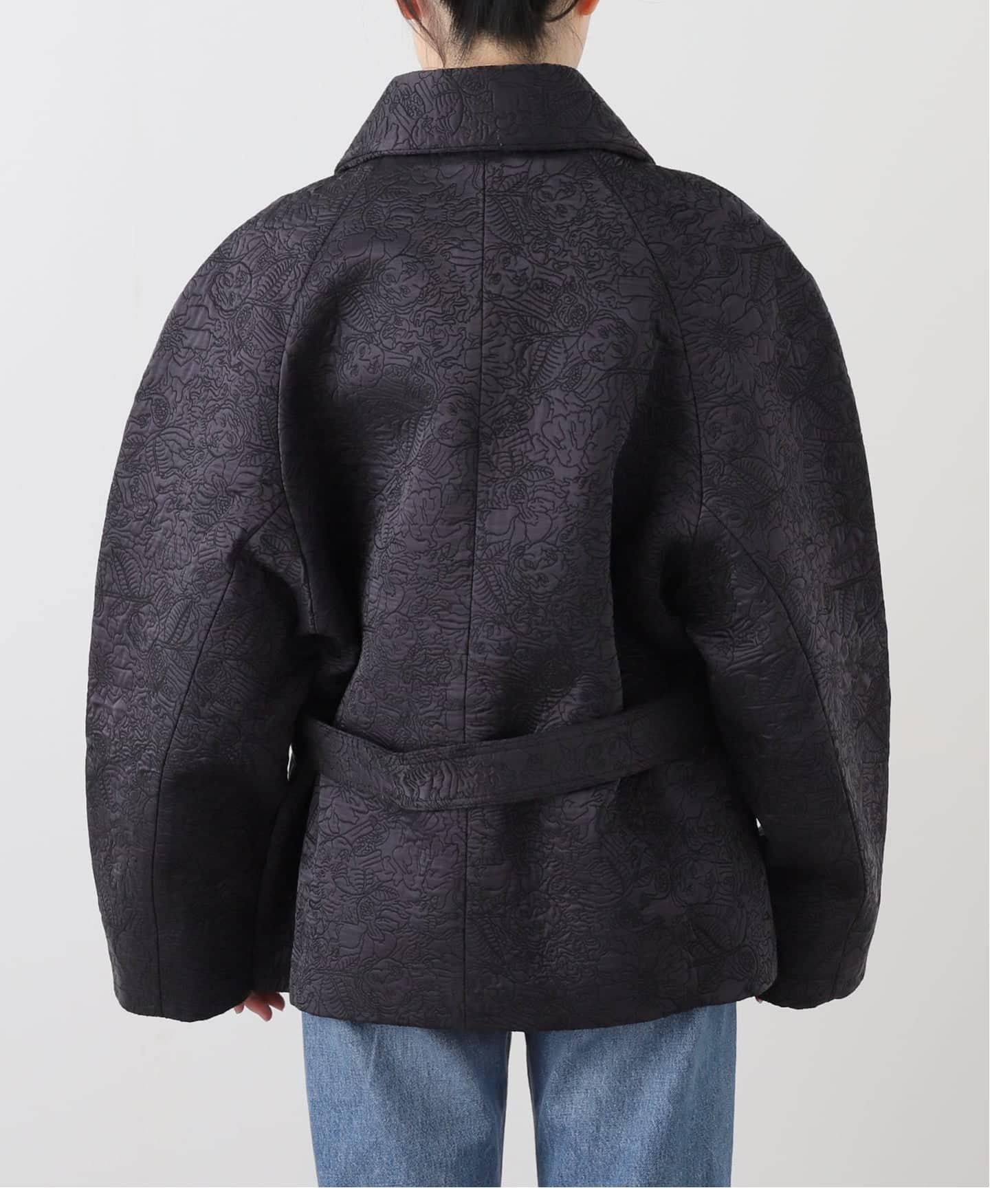 ジャケット・ブルゾン mii Mii / ミイ】ALL OVER MACHINE EMBROIDERED JACKET（その他ブルゾン