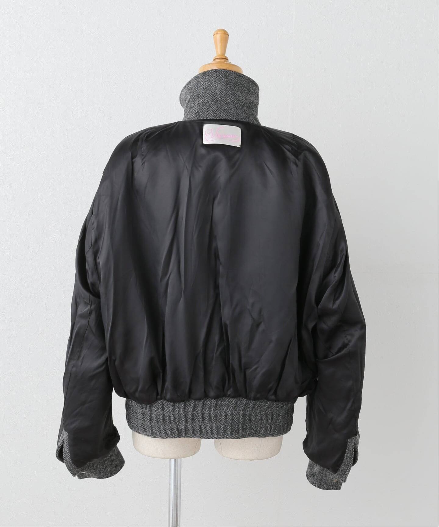 VIVIANO / ヴィヴィアーノ】 Flower Applique Bomber JK（その他