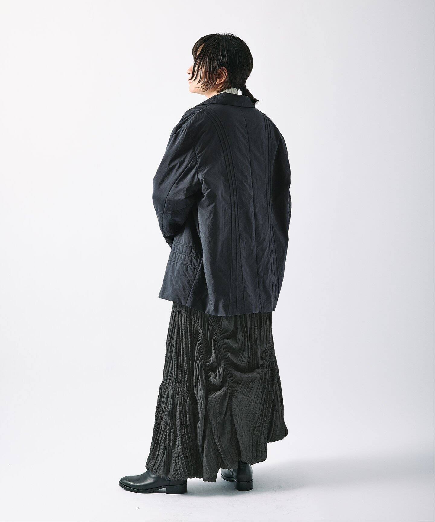 KIARIS vintage＆closet×JS】ラインパッファージャケット（テーラード 