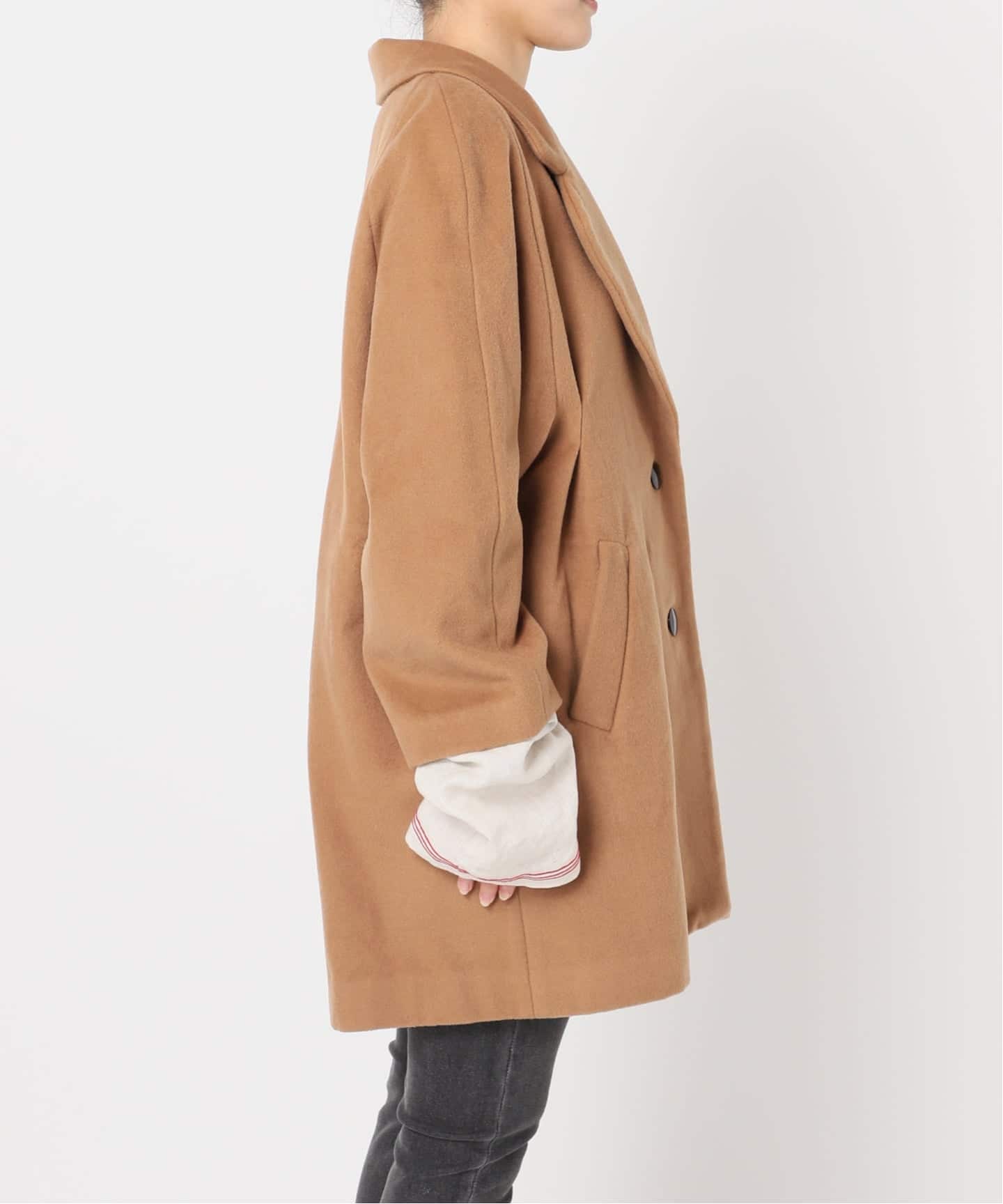 別注【MIKA KASAI】TOOMUCH SLEEVE WASHED JACC（テーラードジャケット