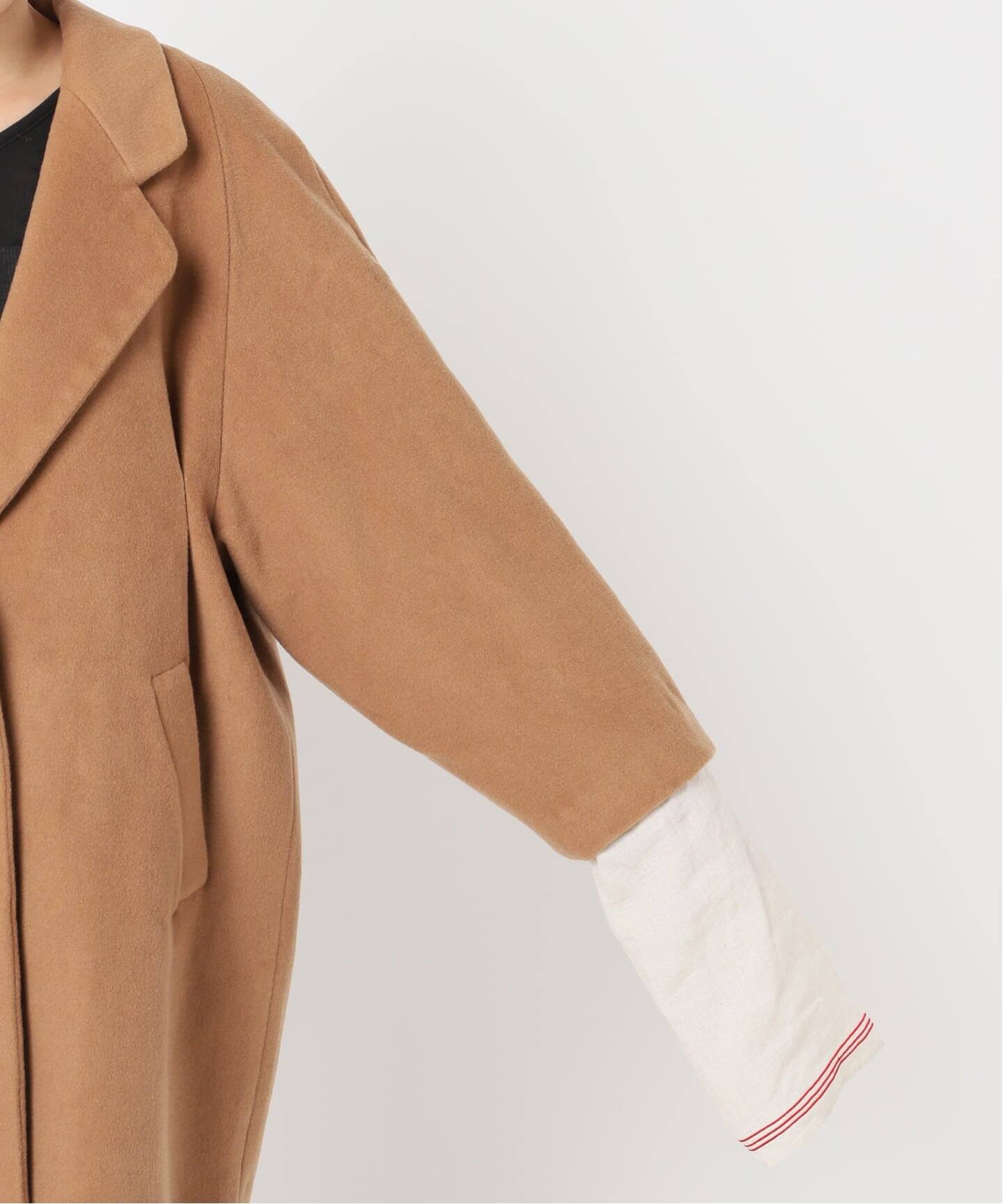 別注【MIKA KASAI】TOOMUCH SLEEVE WASHED JACC（テーラードジャケット