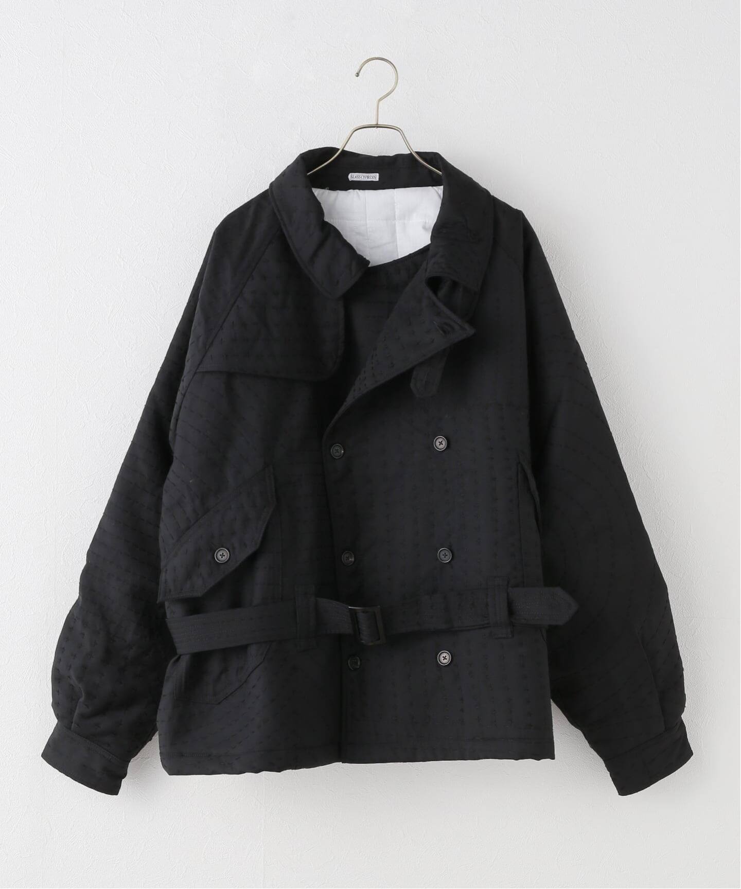 Glass Cypress】 Black Boro Coat Jacket（その他ブルゾン／アウター
