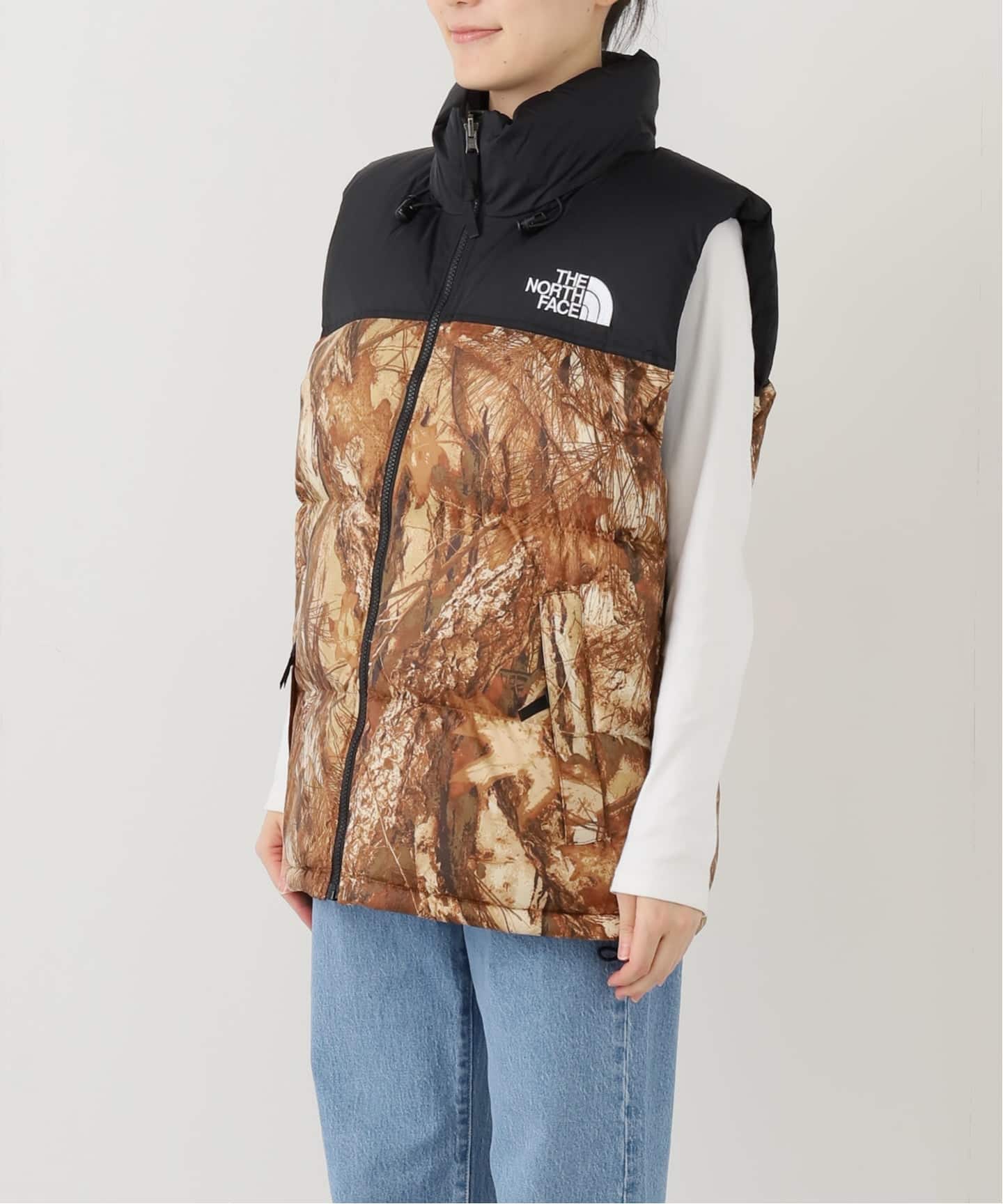 JOURNAL STANDARD THE NORTH FACE ダウンベスト セール】【THE NORTH FACE PPL/パープルレーベル×JS】別注 ポリ シェラ