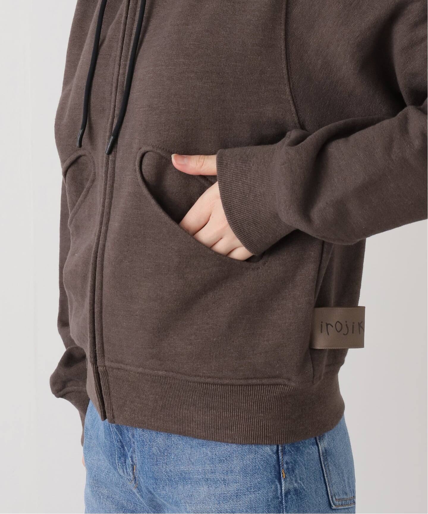 irojikake/イロジカケ】 ECO SWEAT HOODIE IG25AWTP10（パーカー