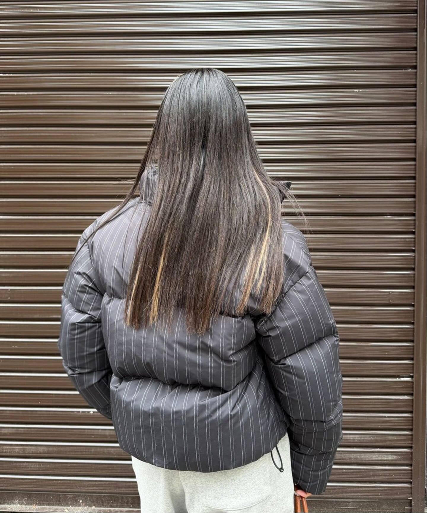 SCULPTOR/スカルプター】 So Demure Cropped Puffer Down SC25A108