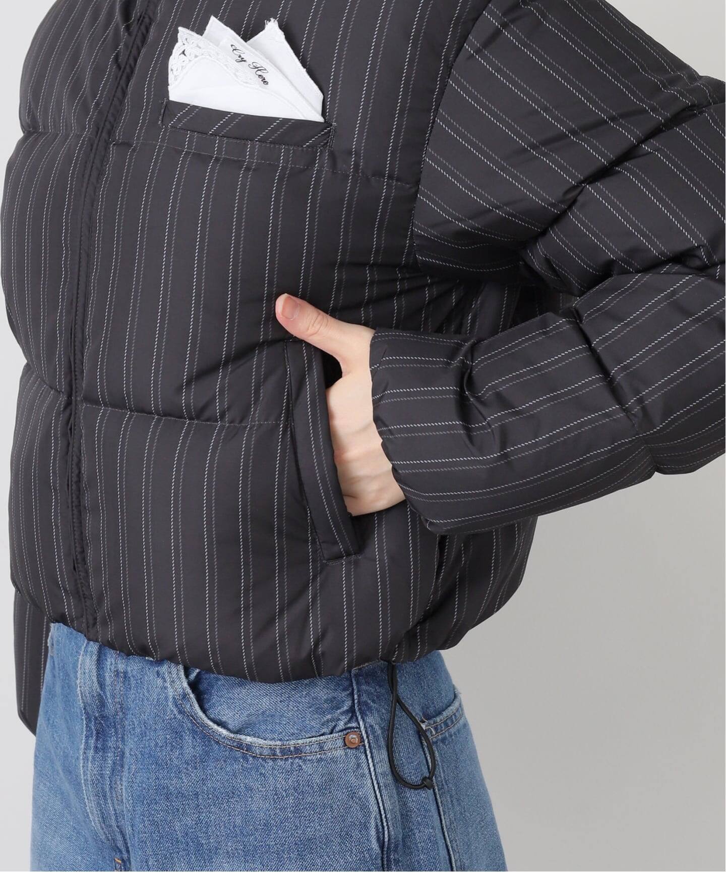 SCULPTOR/スカルプター】 So Demure Cropped Puffer Down SC25A108