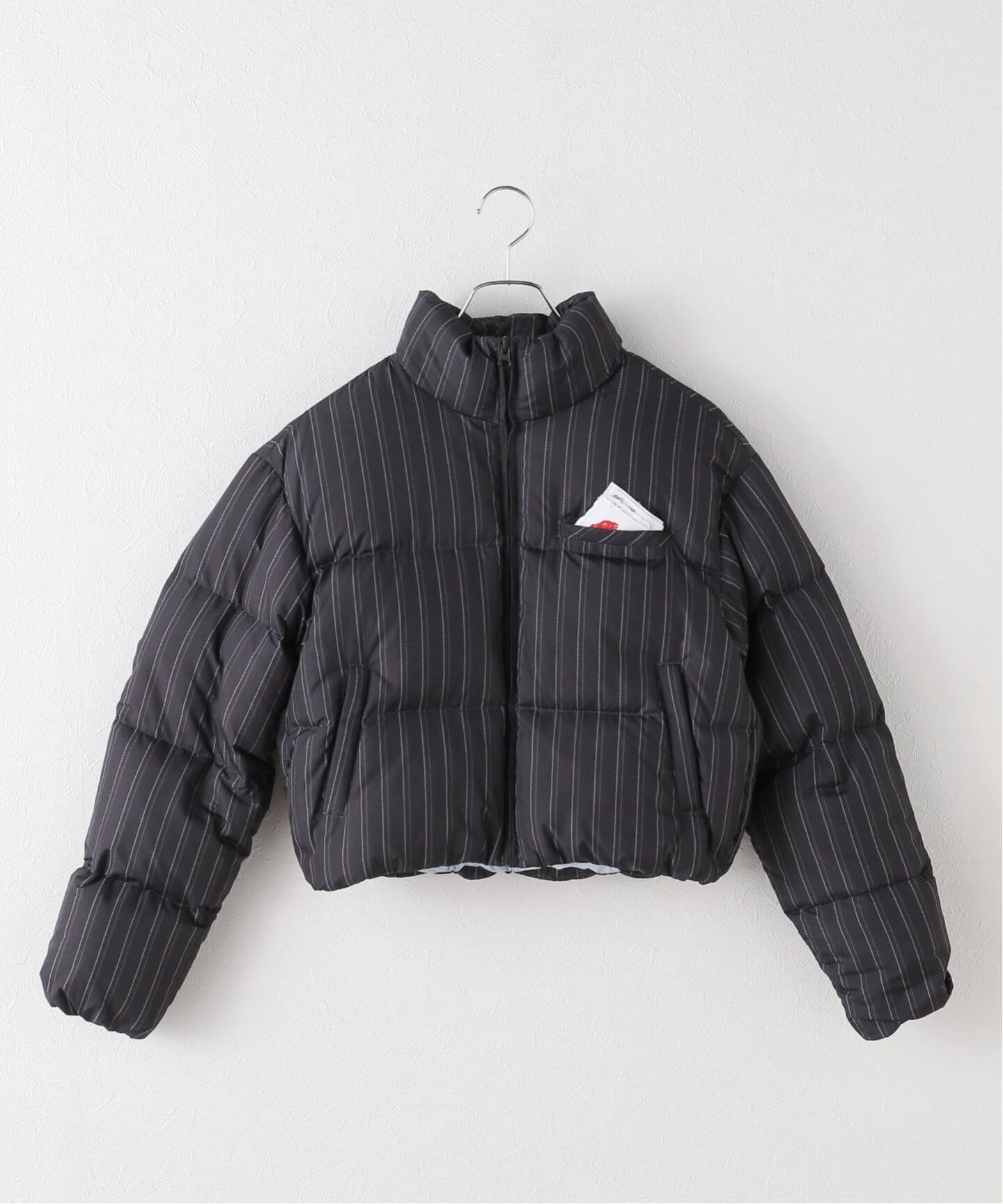 SCULPTOR/スカルプター】 So Demure Cropped Puffer Down SC25A108