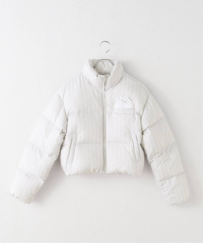 SCULPTOR/スカルプター】 So Demure Cropped Puffer Down SC25A108 