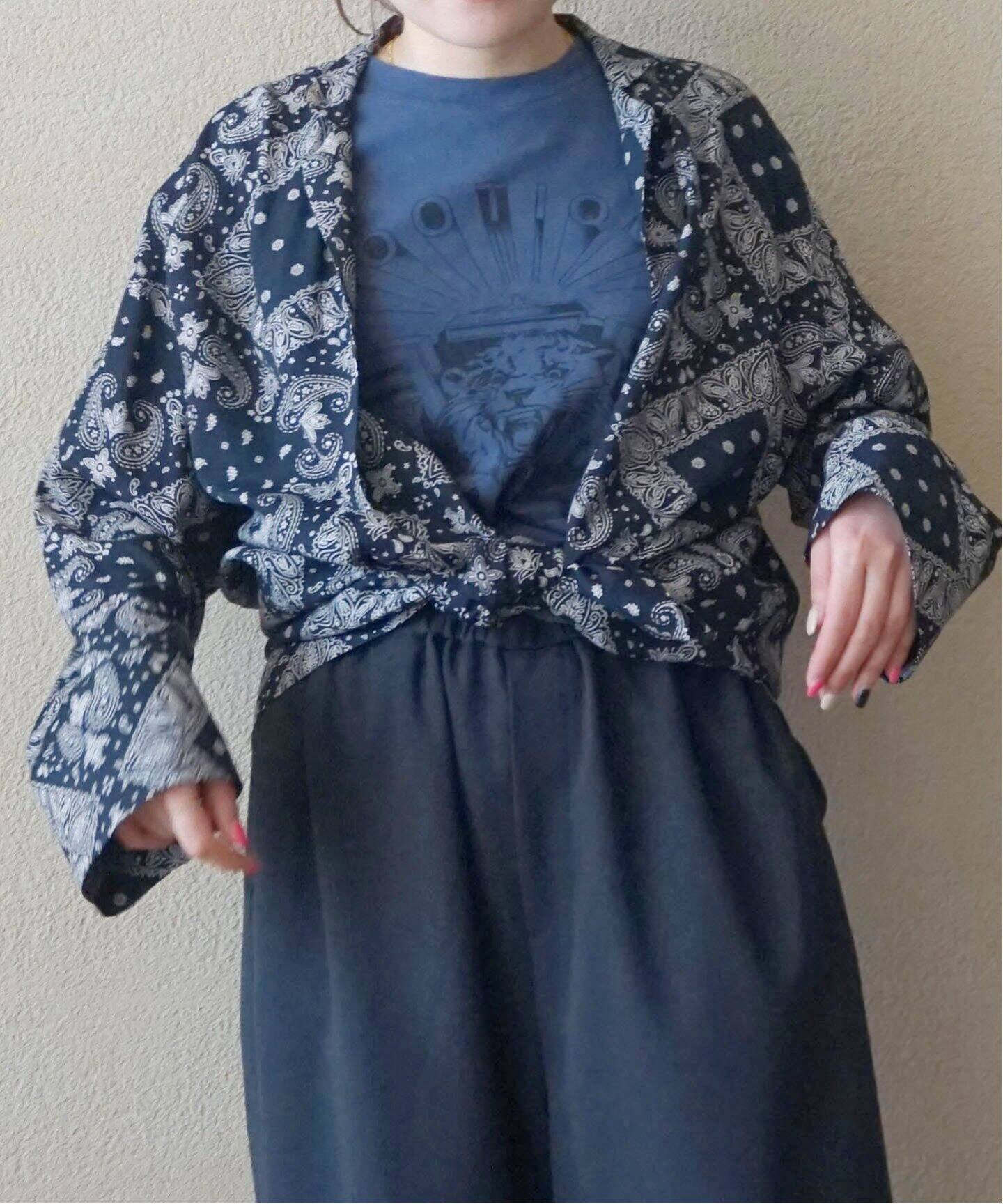 バンダナプリント ガウンジャケット（その他ジャケット・スーツ  