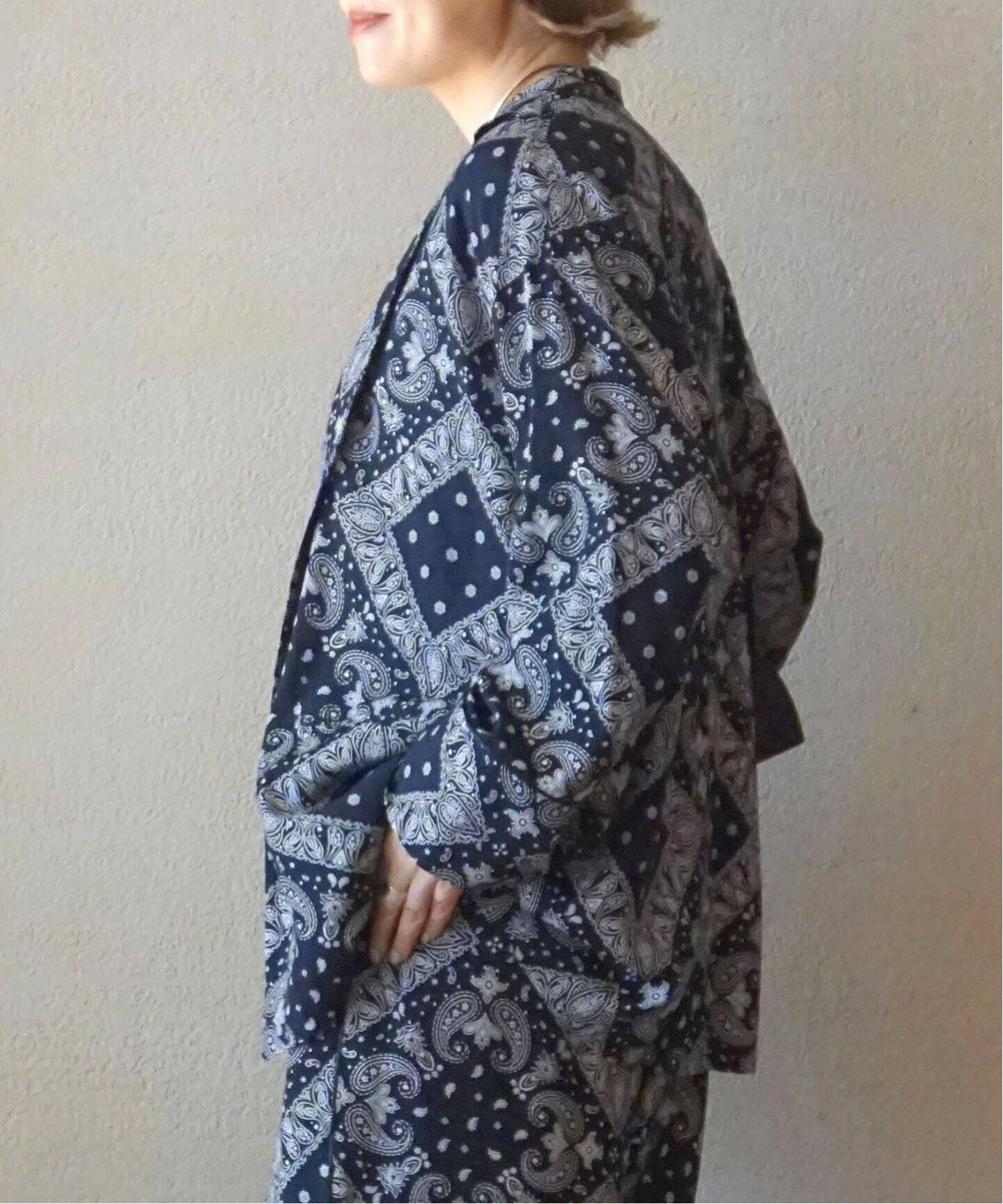 バンダナプリント ガウンジャケット（その他ジャケット・スーツ  