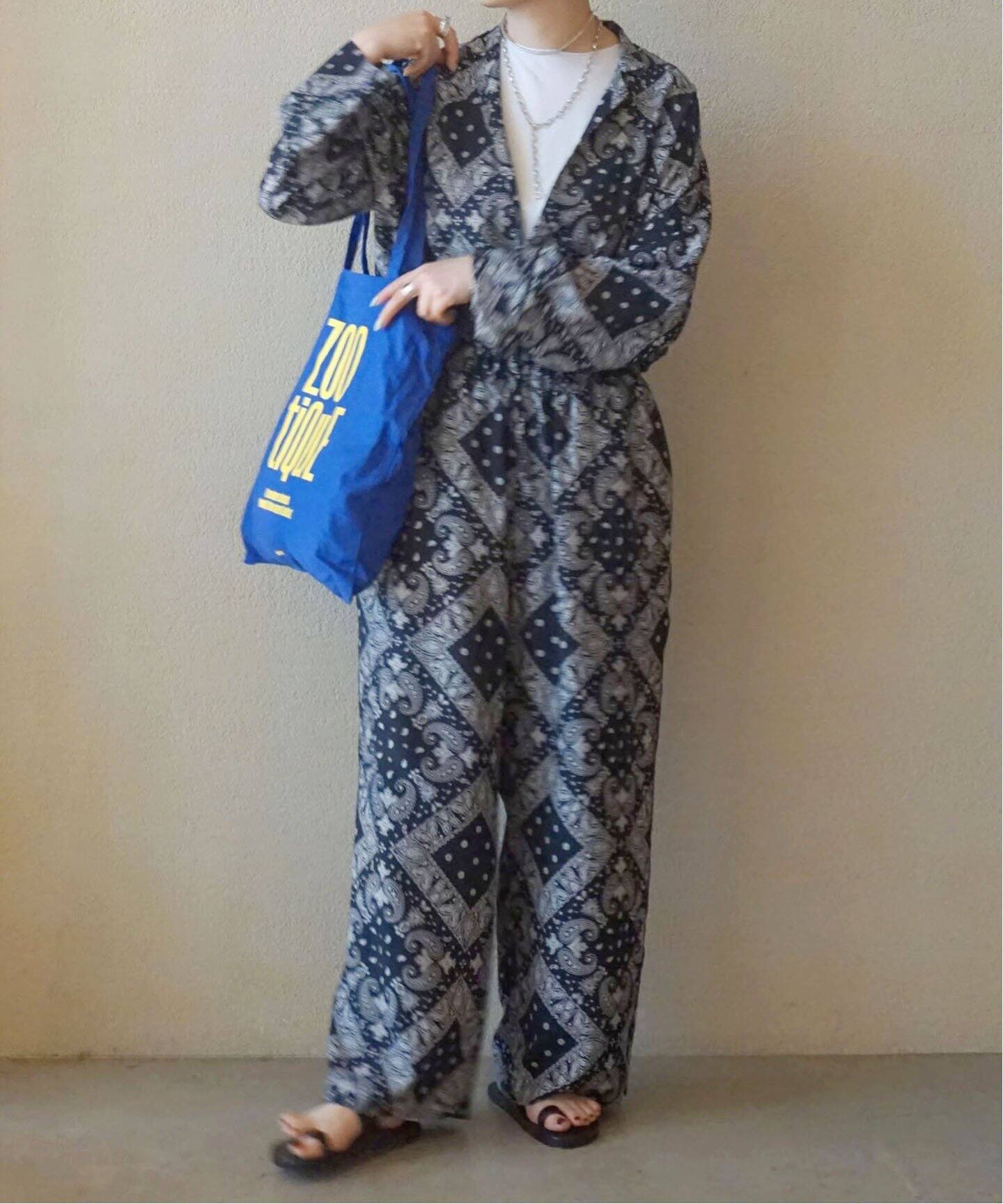 バンダナプリント ガウンジャケット（その他ジャケット・スーツ  