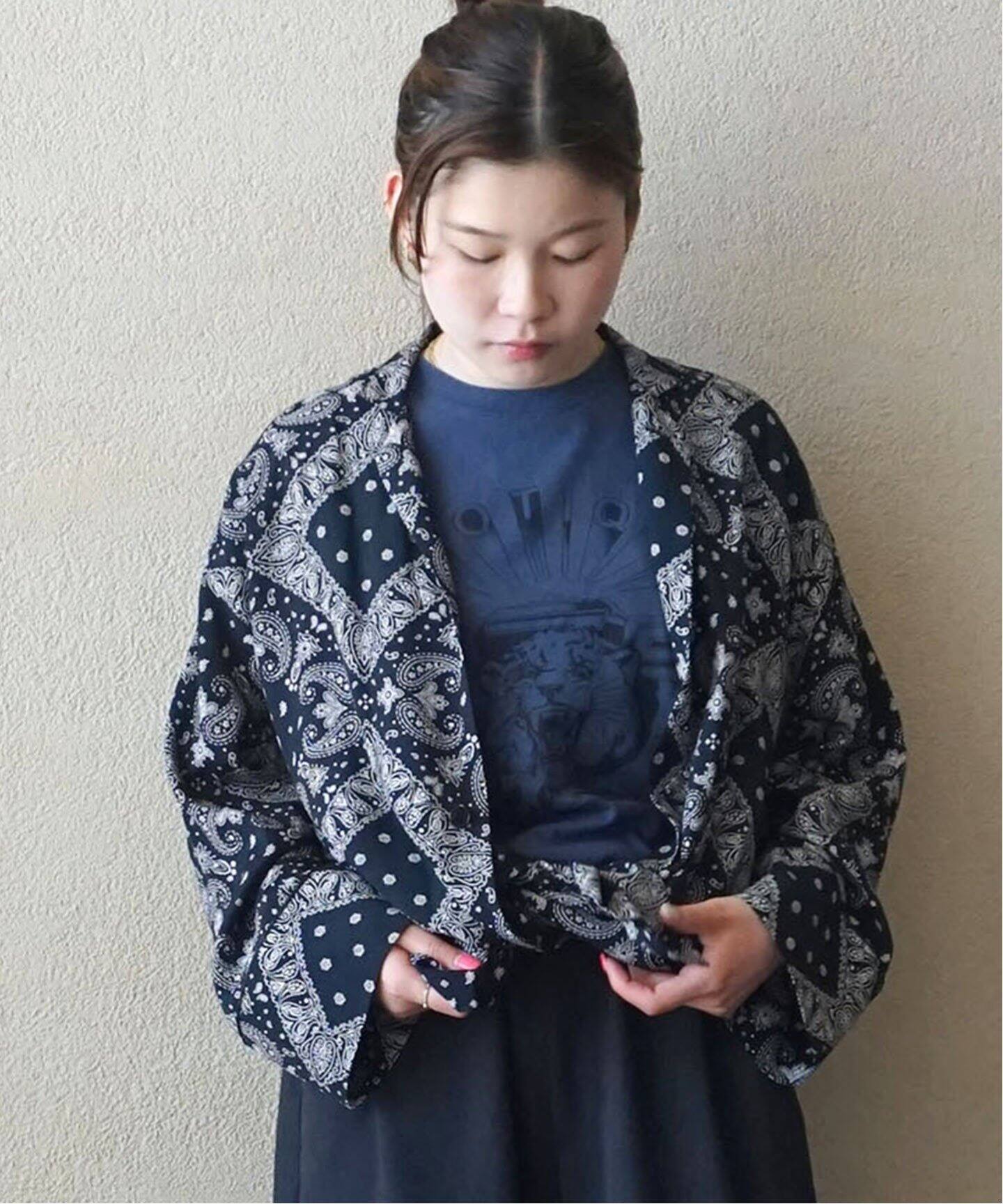 バンダナプリント ガウンジャケット（その他ジャケット・スーツ  