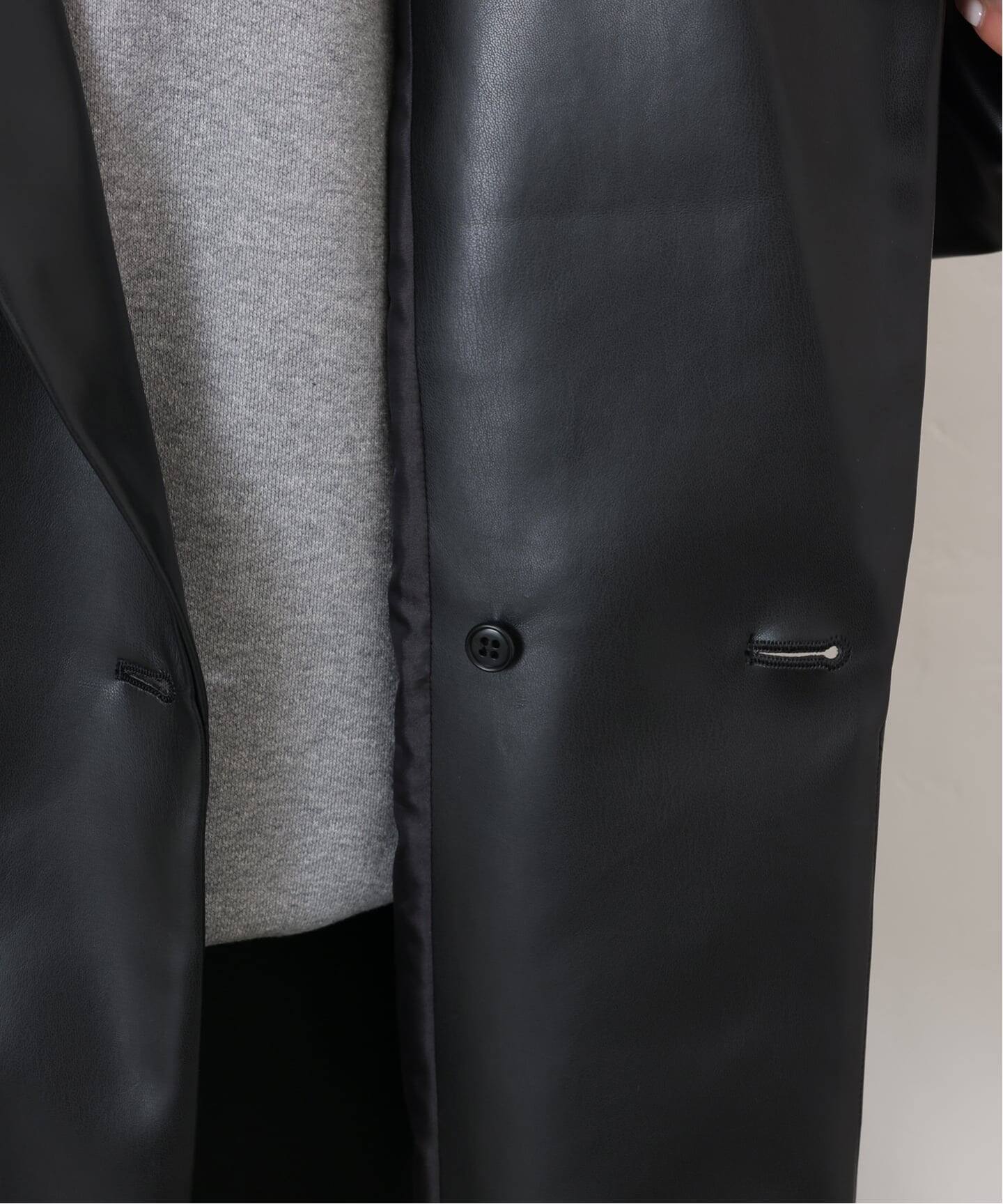 SUNDAY FAUXレザージャケット（その他ジャケット・スーツ）｜journal