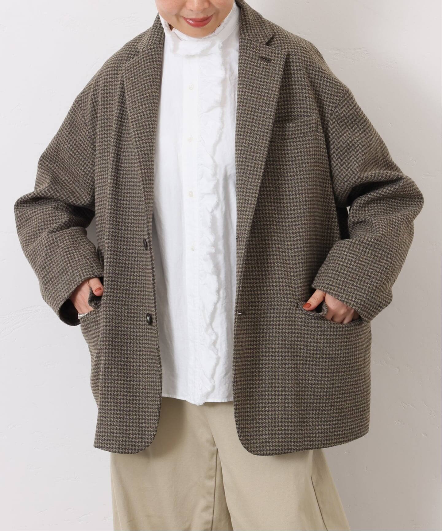 journal standard luxe ライクツィード JK ライクツィードジャケット（テーラードジャケット）｜journal standard