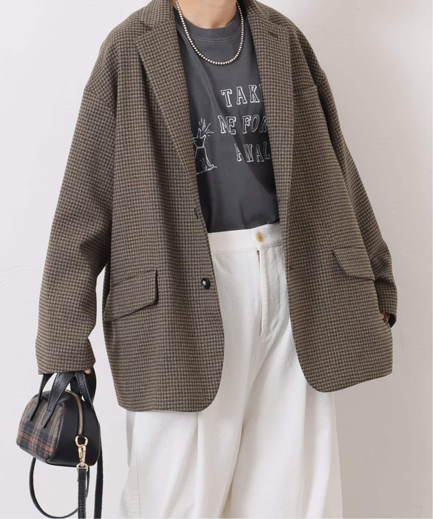 ライクツィードジャケット（テーラードジャケット）｜journal standard