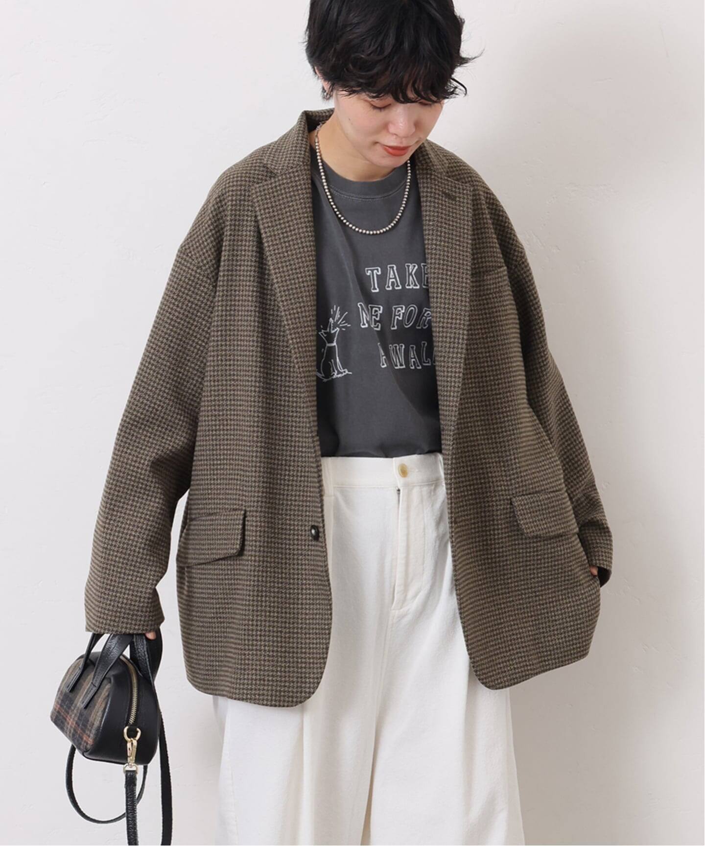 ライクツィードジャケット（テーラードジャケット）｜journal standard