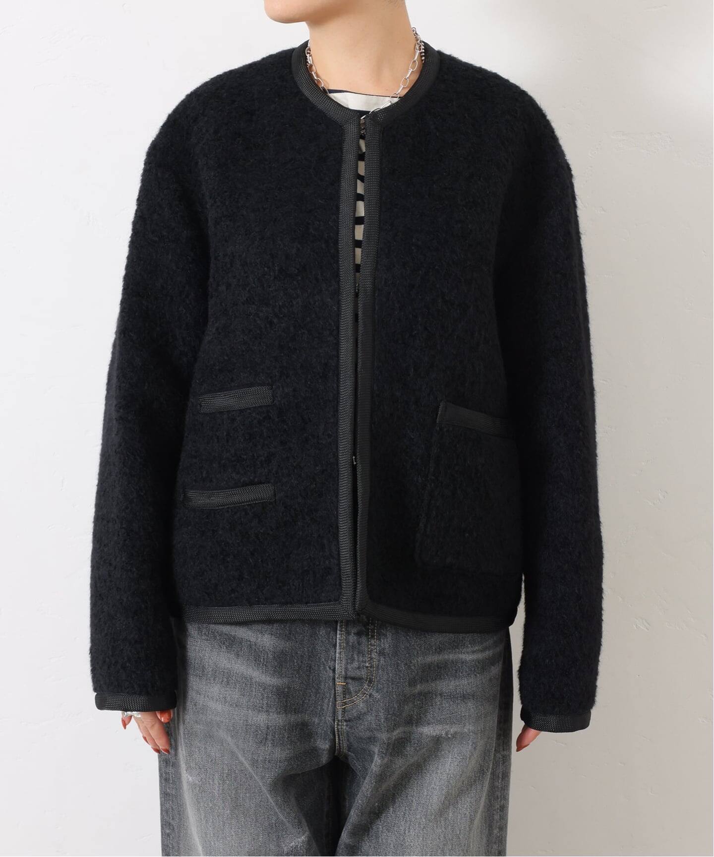 モヘヤシープノーカラージャケット（ノーカラージャケット）｜journal